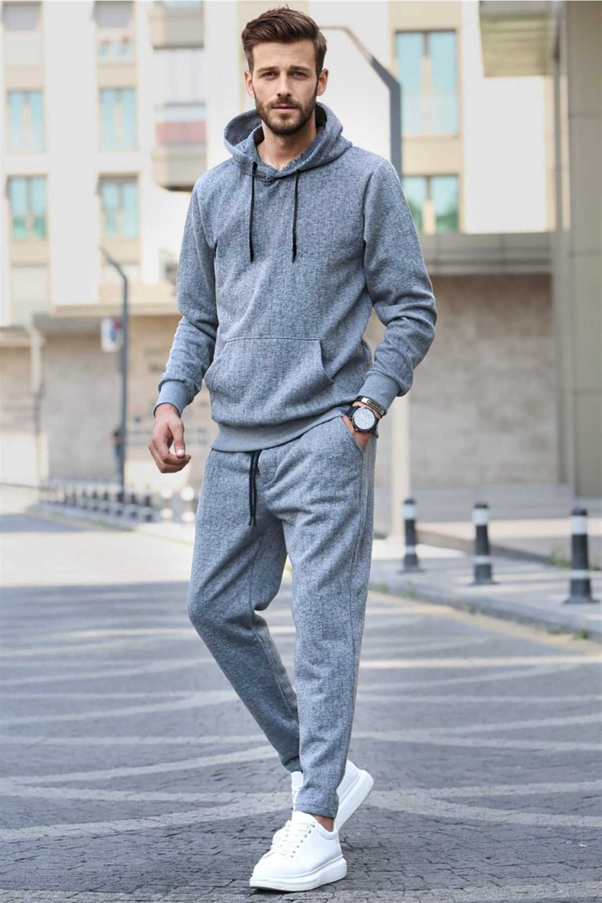 ست لباس ورزشی پایه کلاهدار Ecru