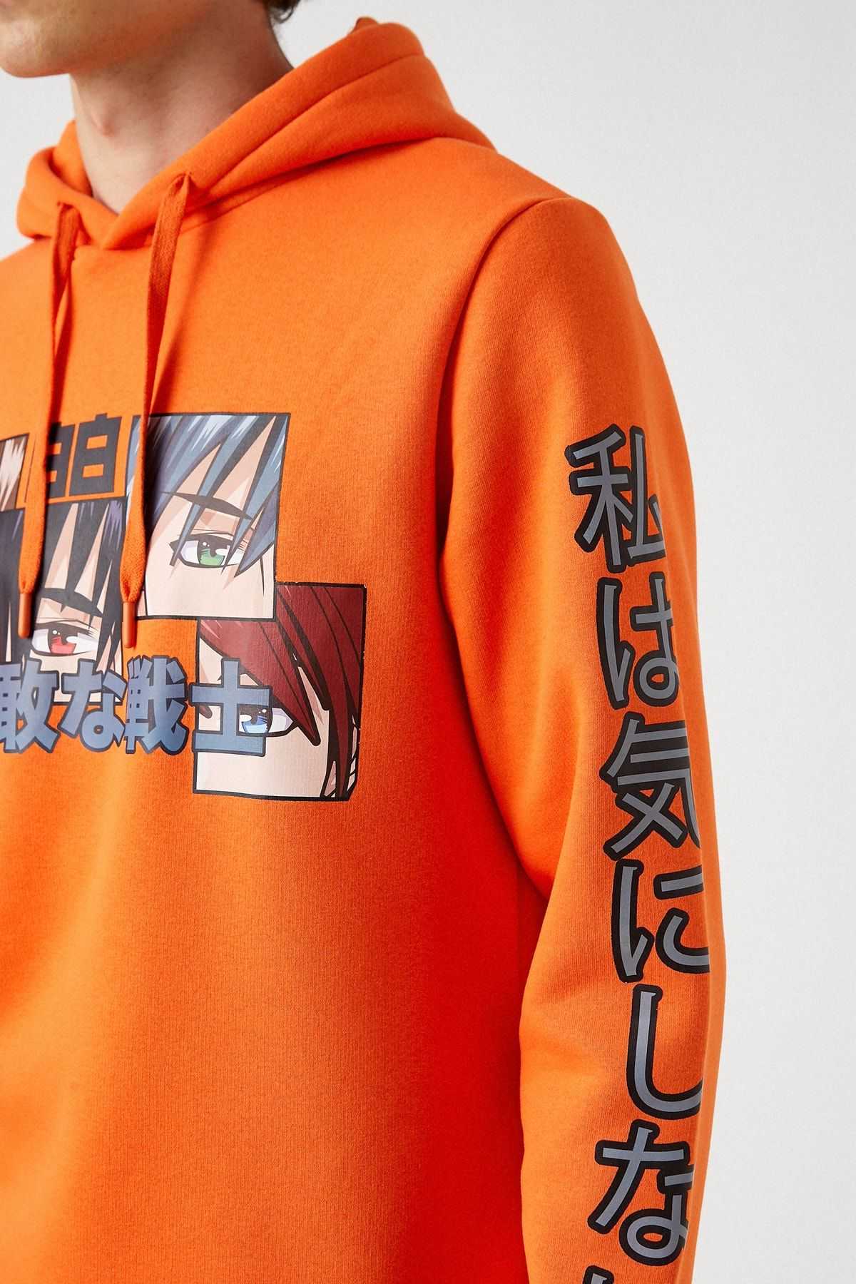 Sweatshirt هودی چاپ شده انیمه Raised