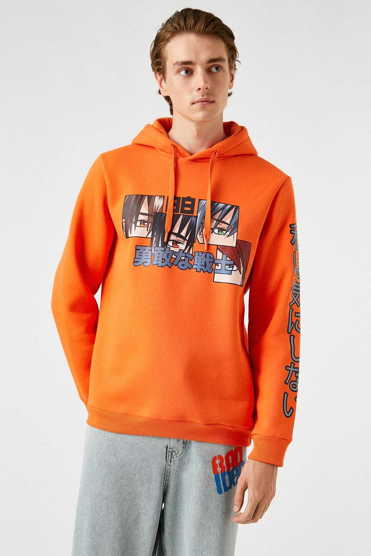 Sweatshirt هودی چاپ شده انیمه Raised