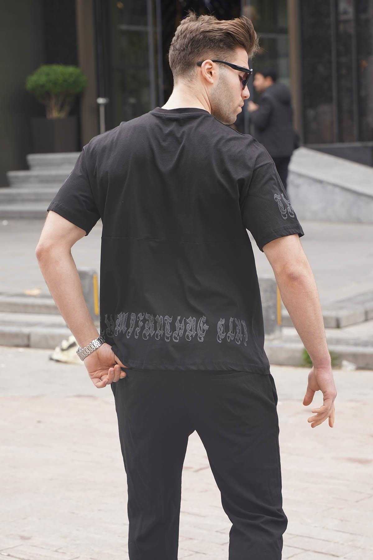 تیشرت مردانه یقه خدمه سفید