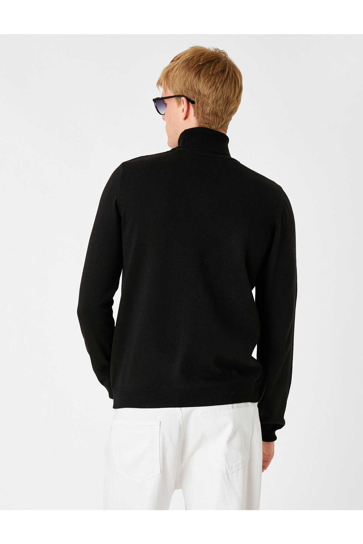 ژاکت یقه اسکی پایه