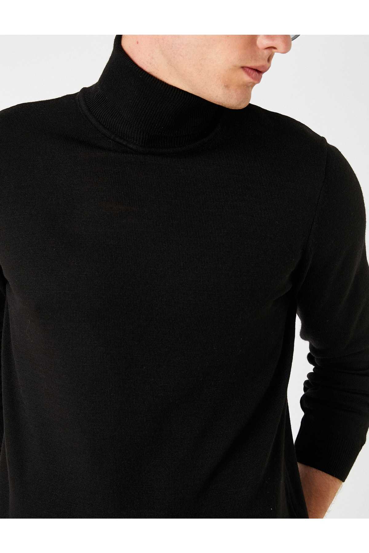 ژاکت یقه اسکی پایه