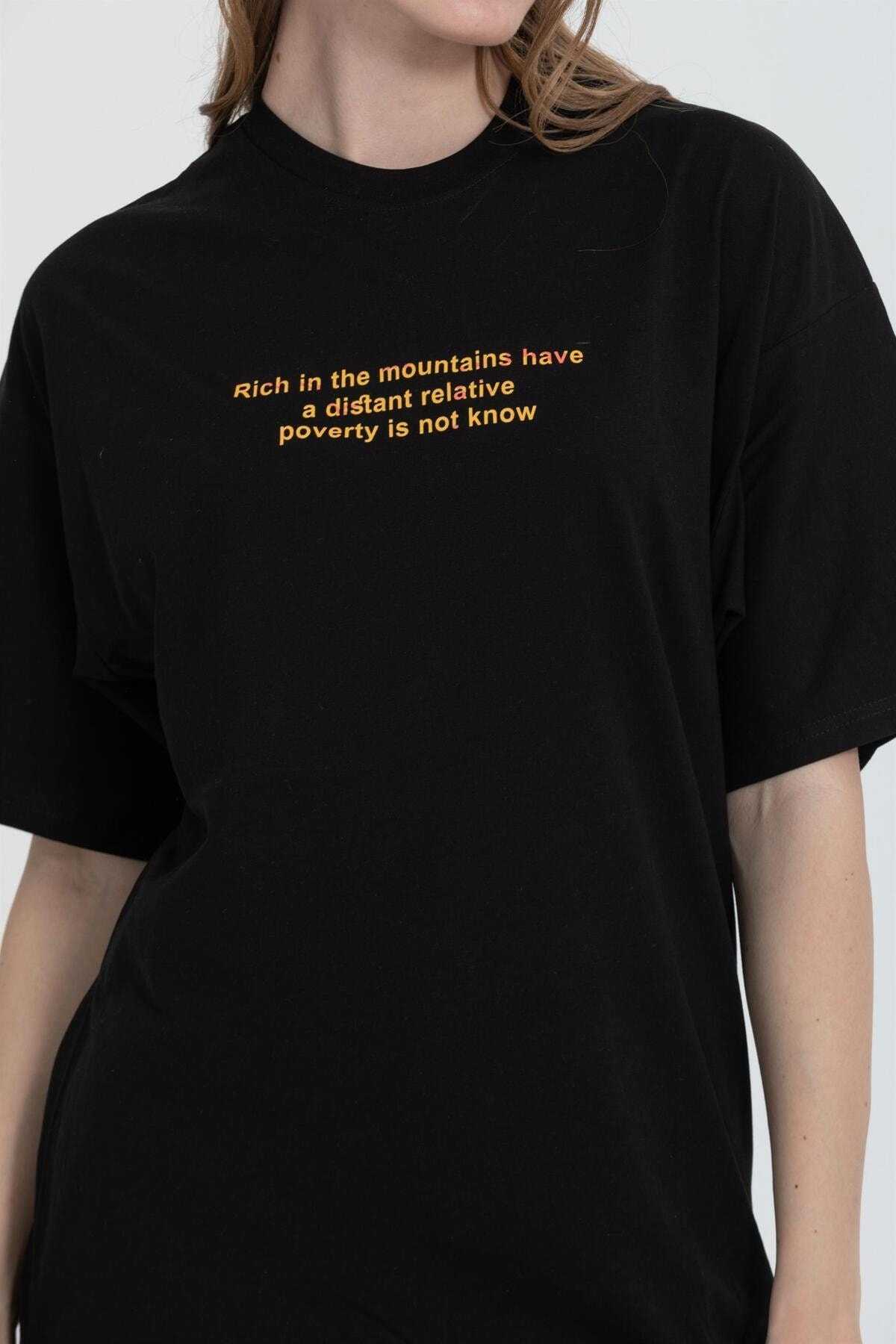 تیشرت سایز بزرگ پاندا یقه خدمه R-5724