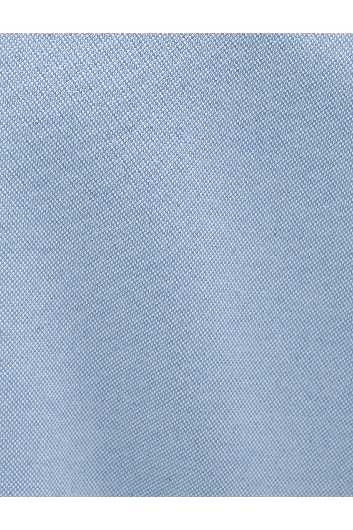 پیراهن پایه کلاسیک یقه آستین بلند دکمه دار غیر آهنی