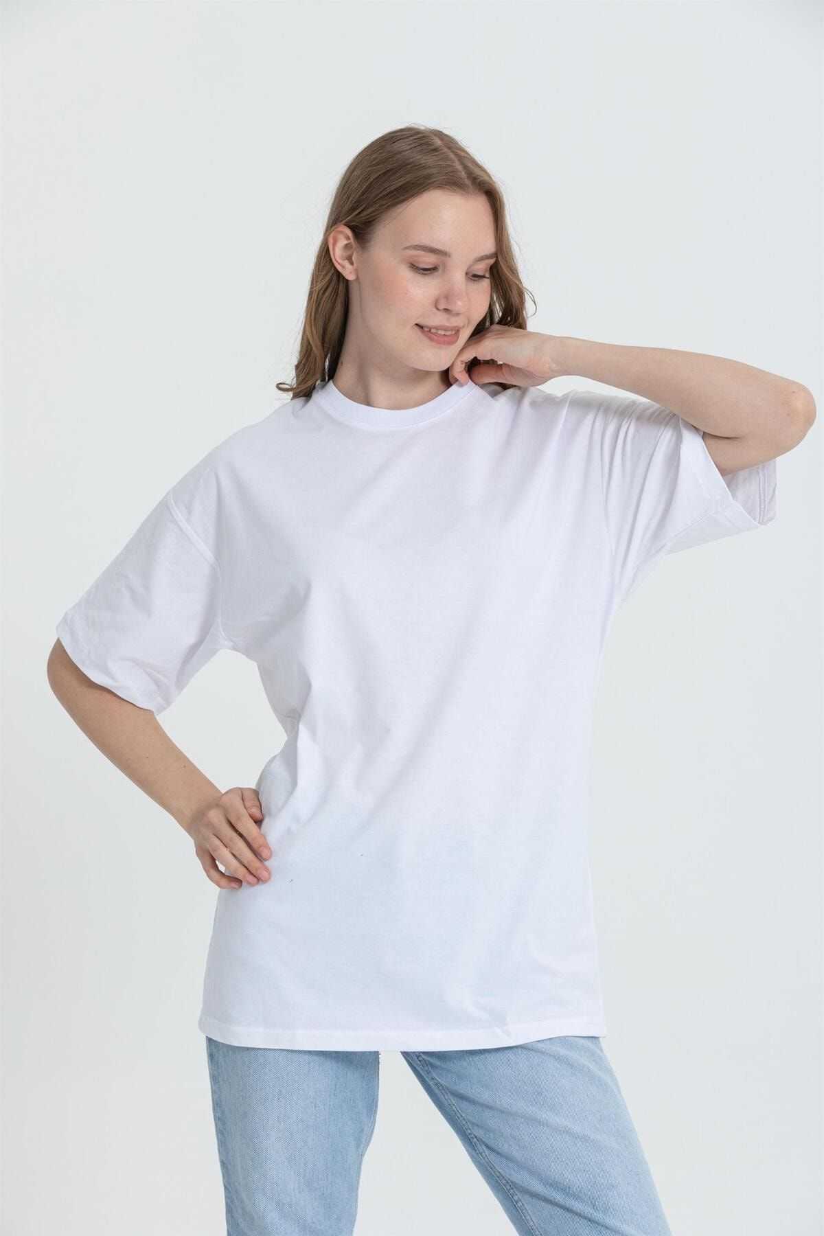 تیشرت چاپی جمجمه پشتی سایز بزرگ R-5741
