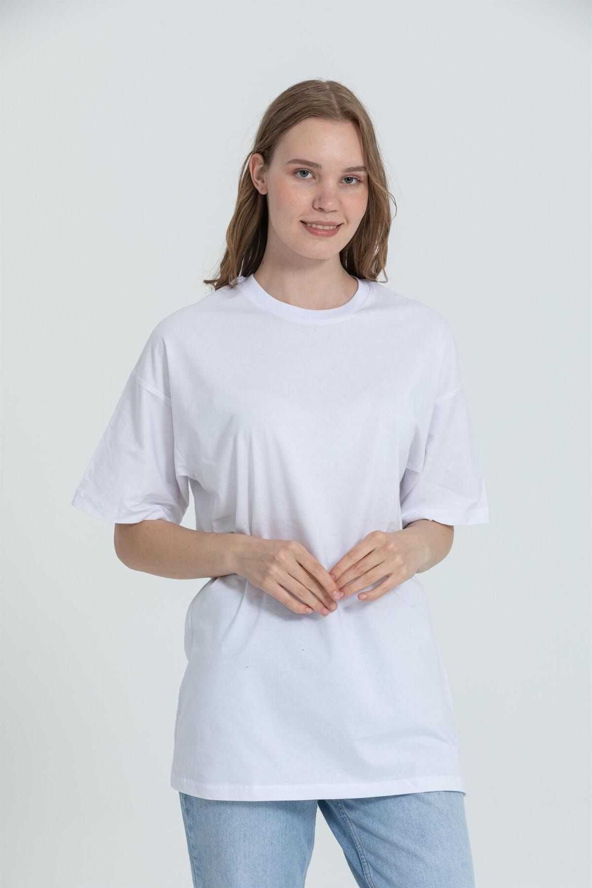 تیشرت چاپی جمجمه پشتی سایز بزرگ R-5741