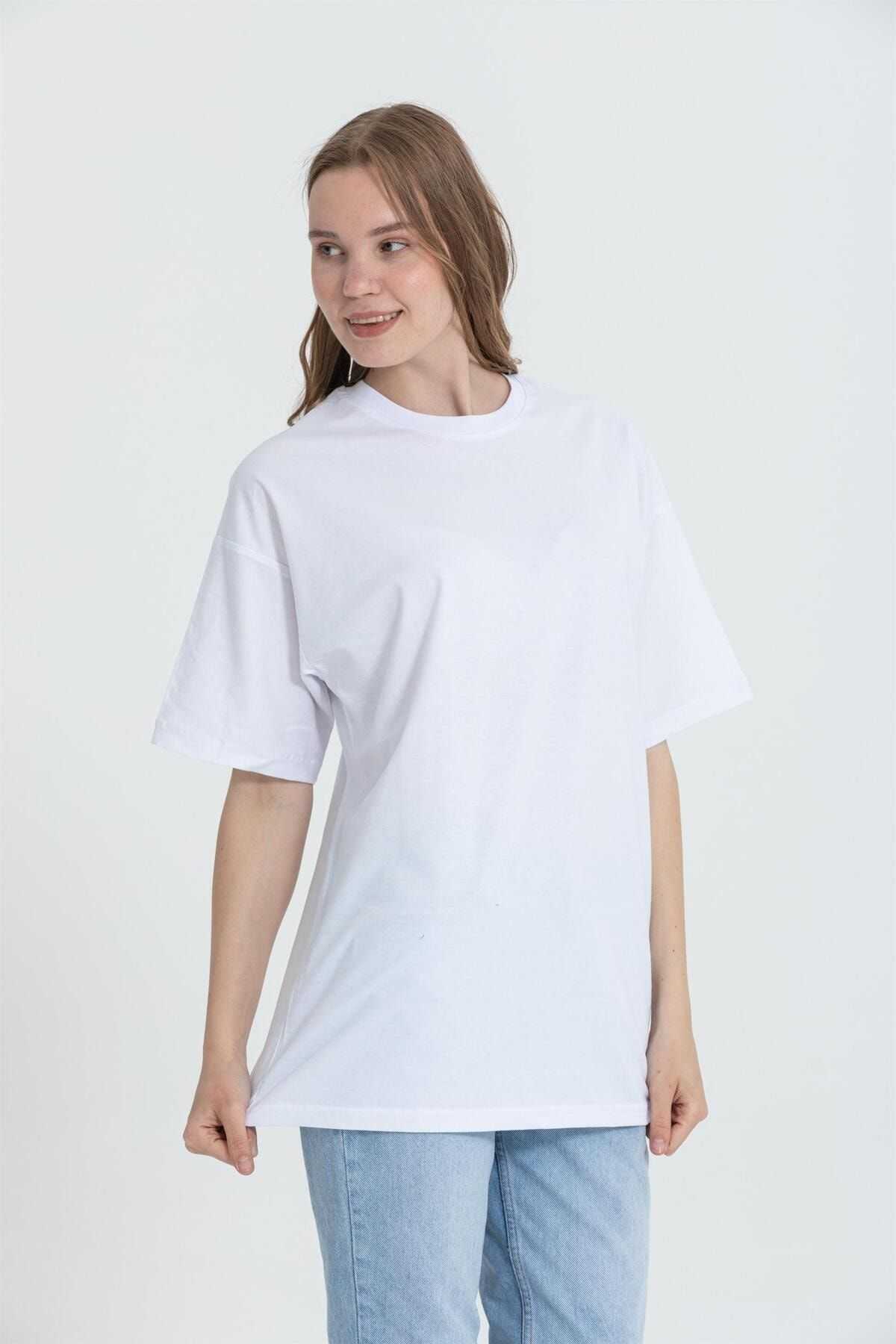 تیشرت چاپی جمجمه پشتی سایز بزرگ R-5741