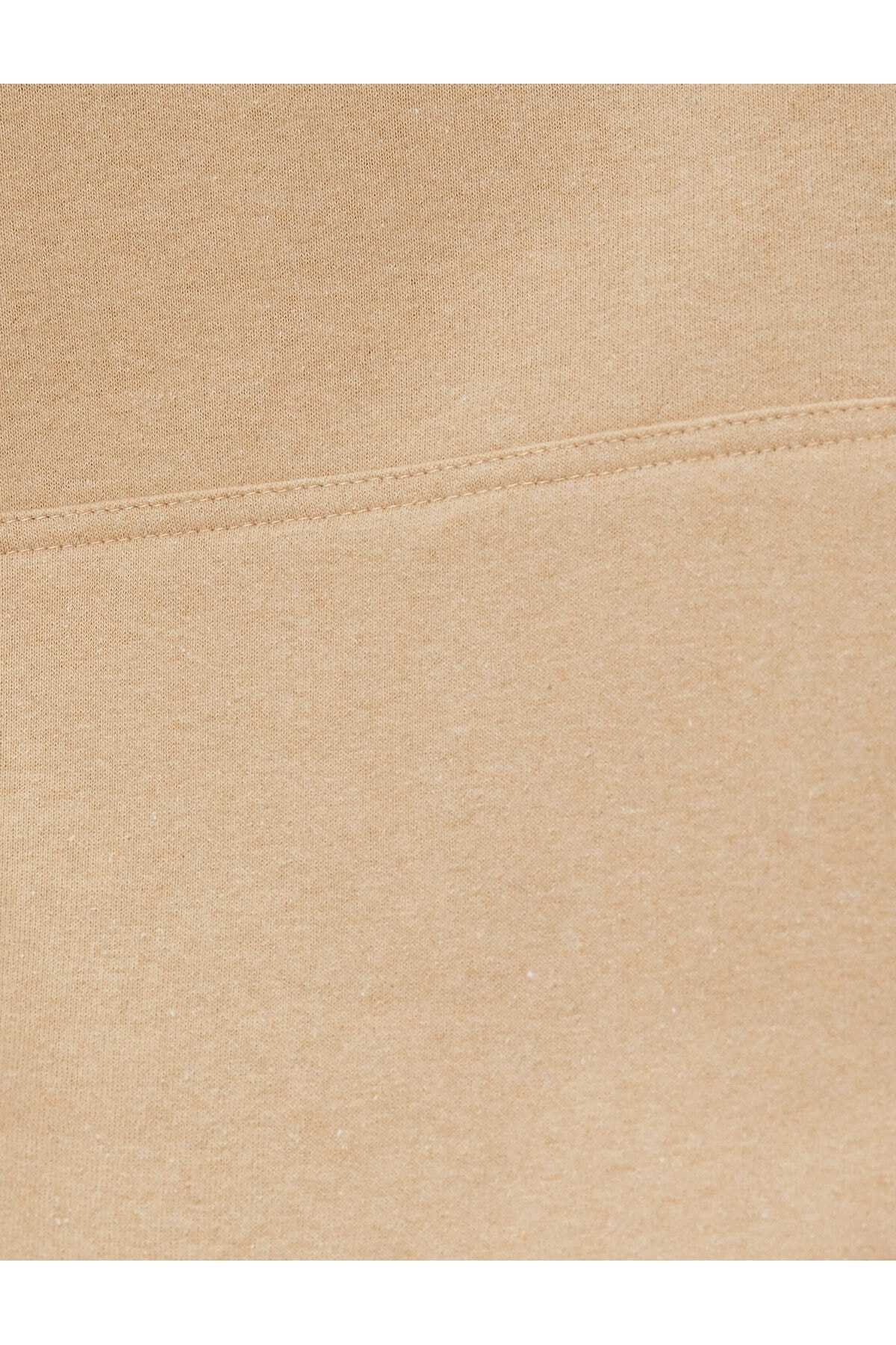 بند بند جیبی یقه شال کانگورو سویشرت بزرگ