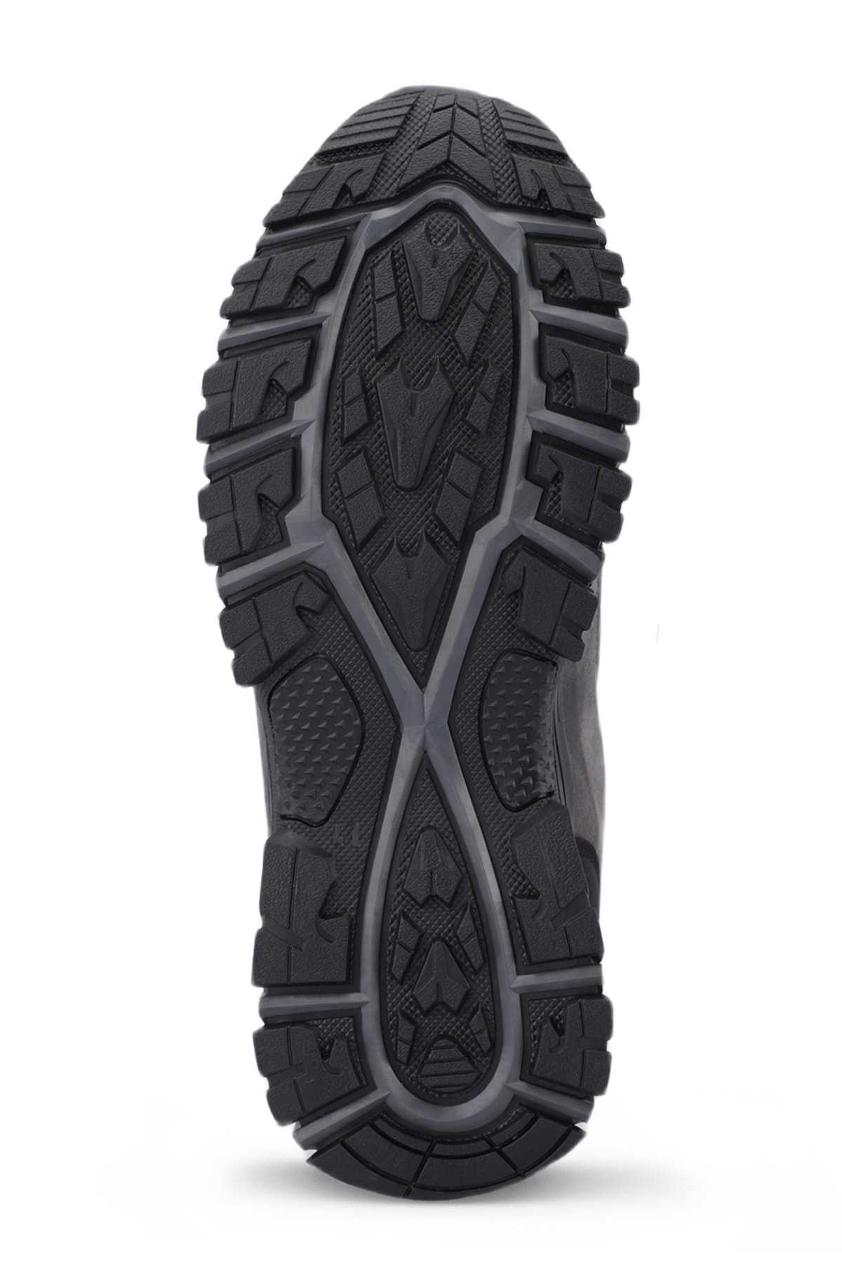 چکمه های مردانه DEPEND خاکستری تیره / مشکی