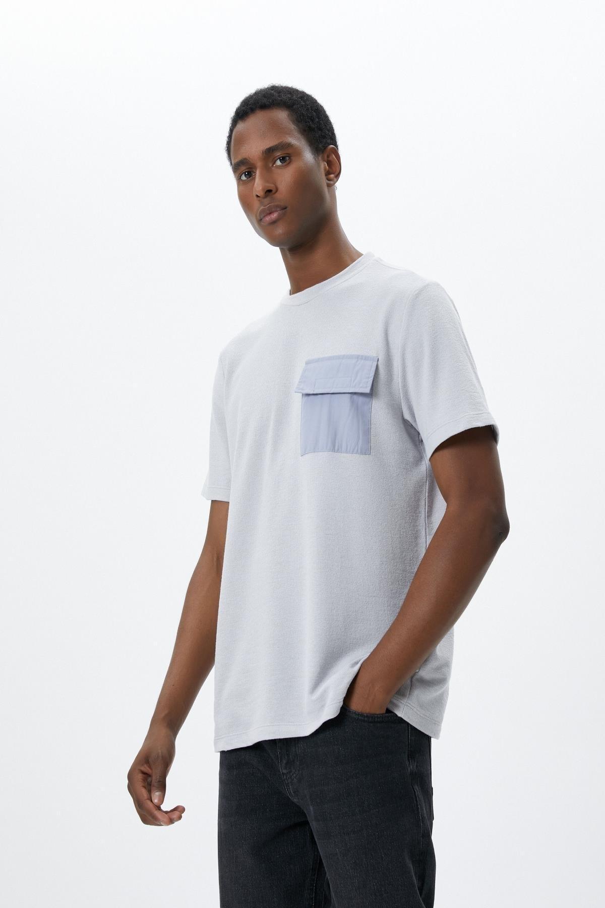 تیشرت مردانه خاکستری