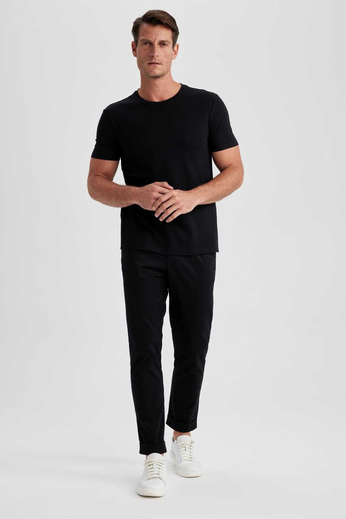 شلوار گاباردین با تناسب معمولی