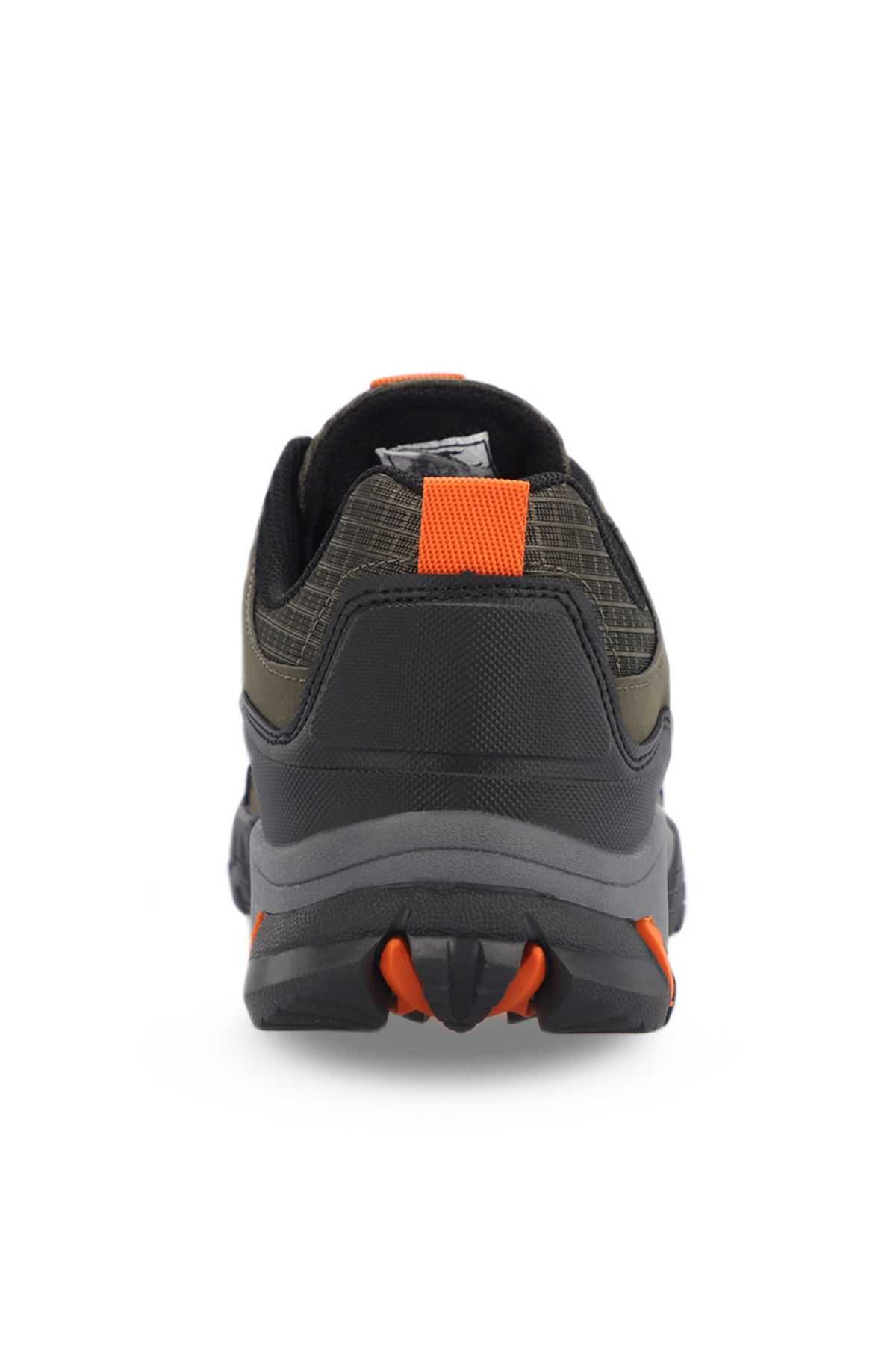 بوت مردانه ZEZE خاکی / نارنجی