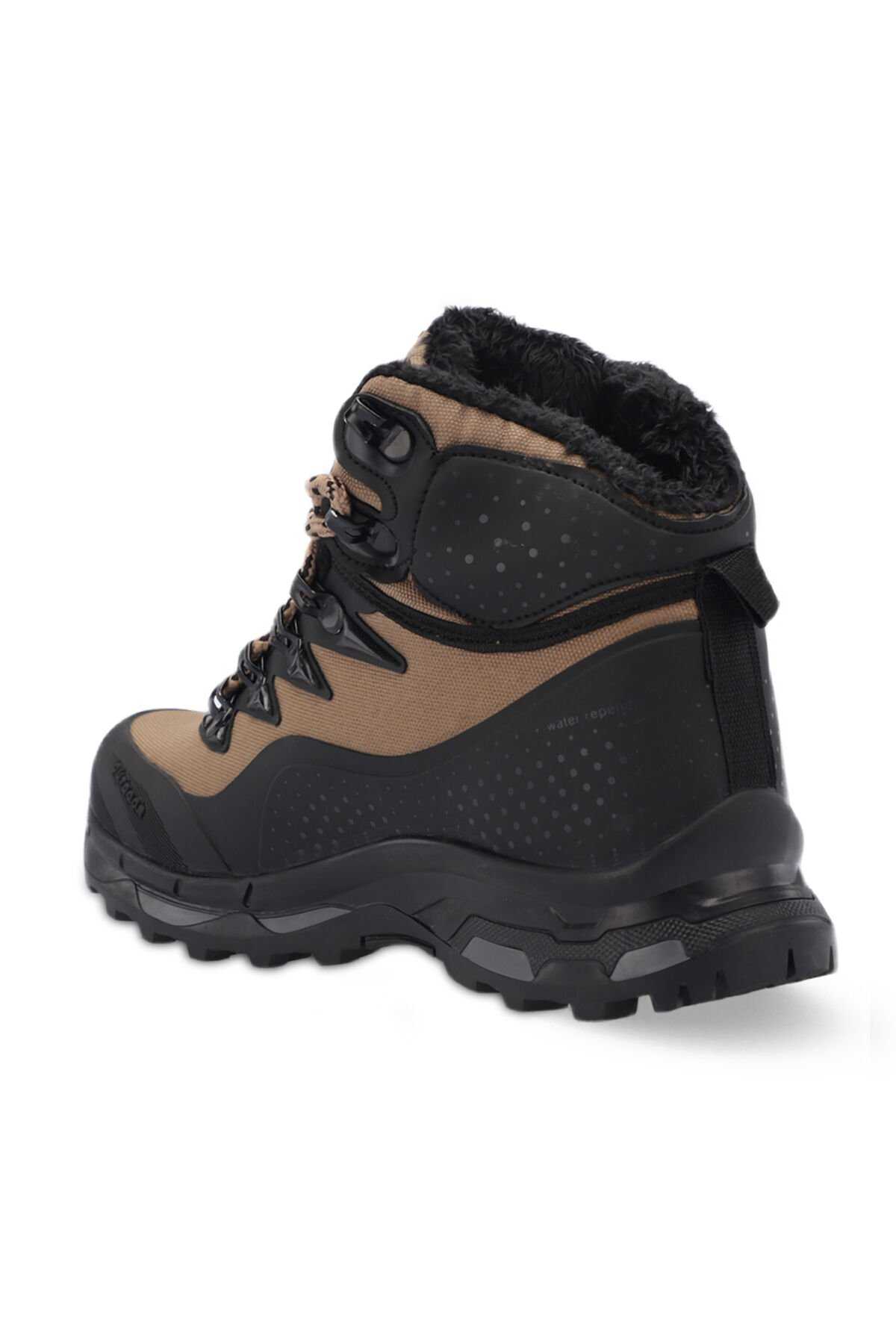 HOST I چکمه های مردانه مشکی / قرمز