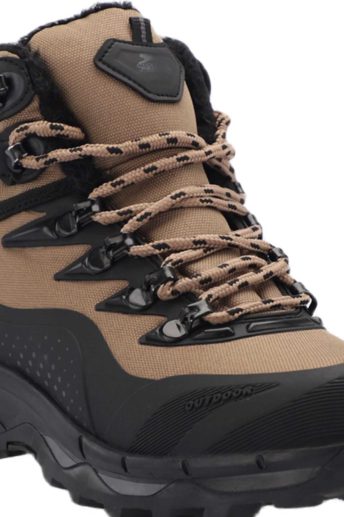 HOST I چکمه های مردانه مشکی / قرمز