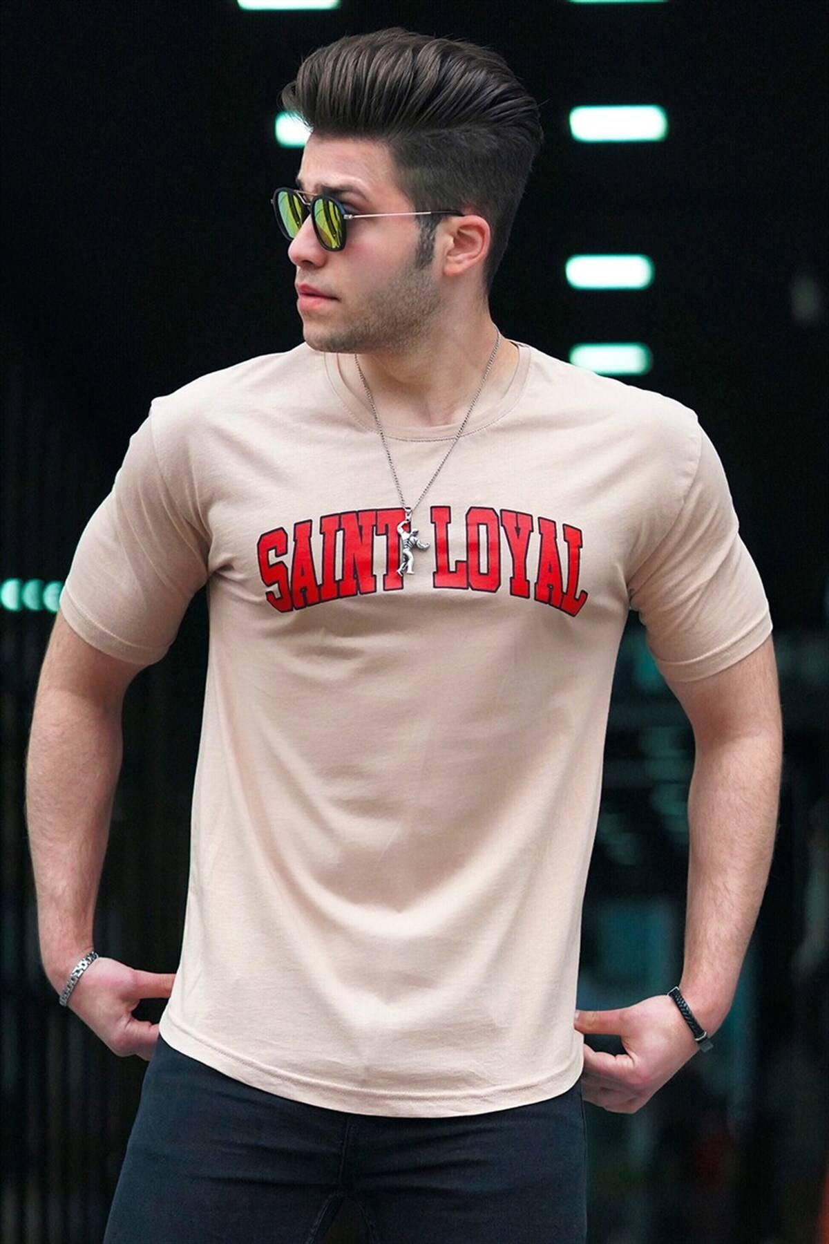 تیشرت مردانه مشکی چاپ شده