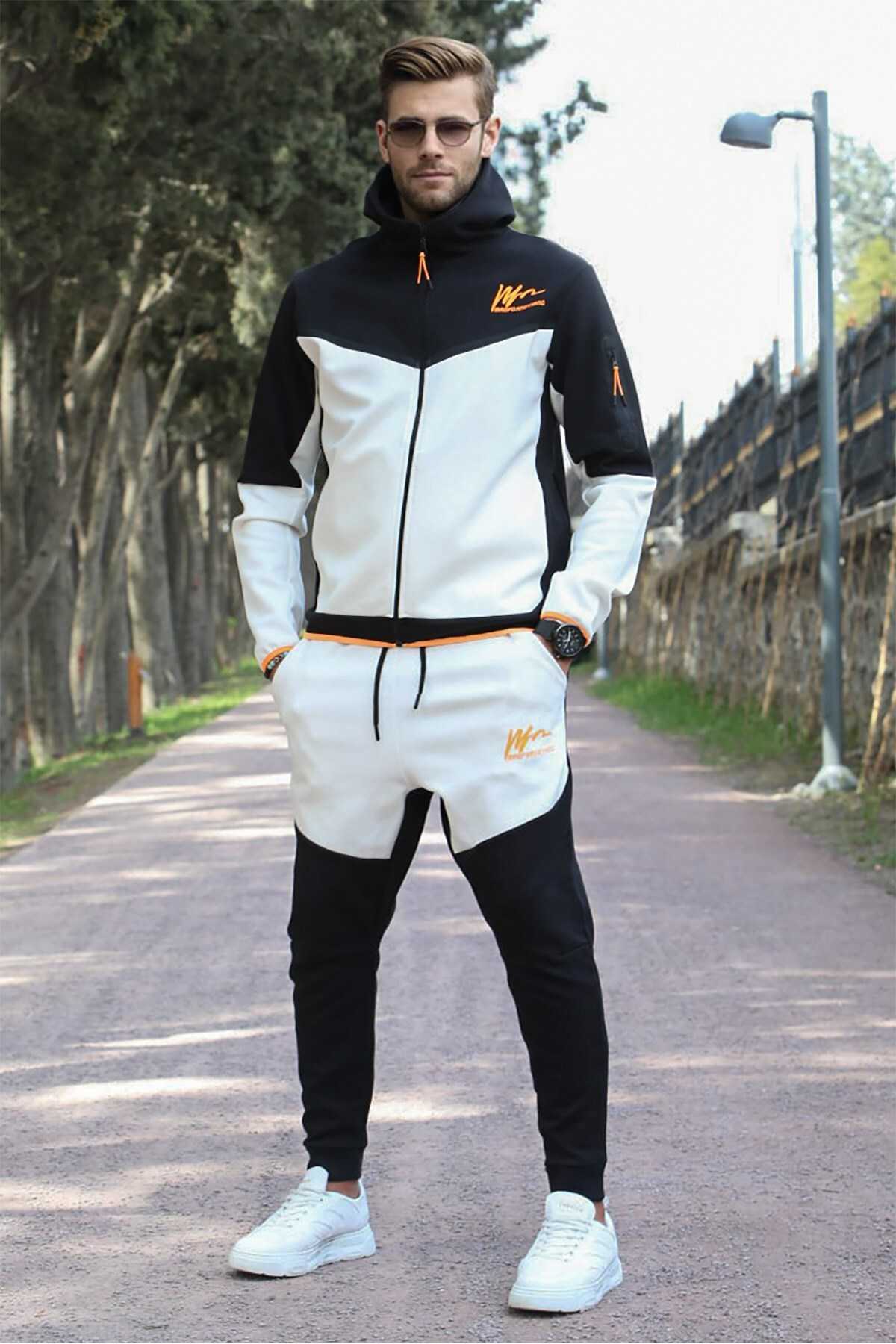 ست لباس ورزشی مردانه بژ