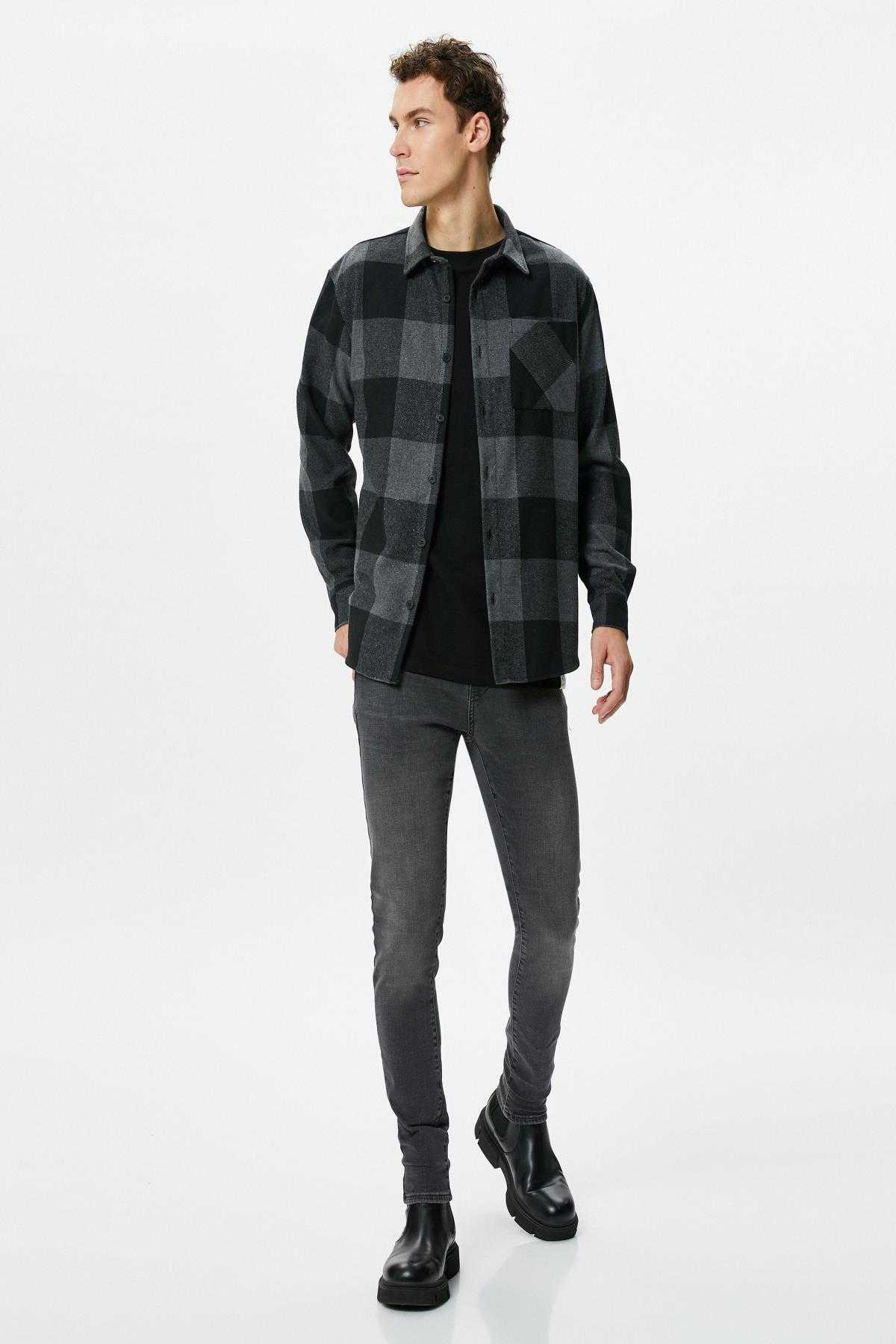 شلوار جین Skinny Fit - Michael Jean