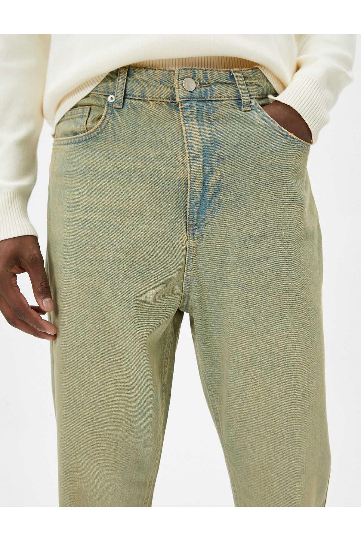 شلوار جین گشاد قابل شستشو - Steve Jean