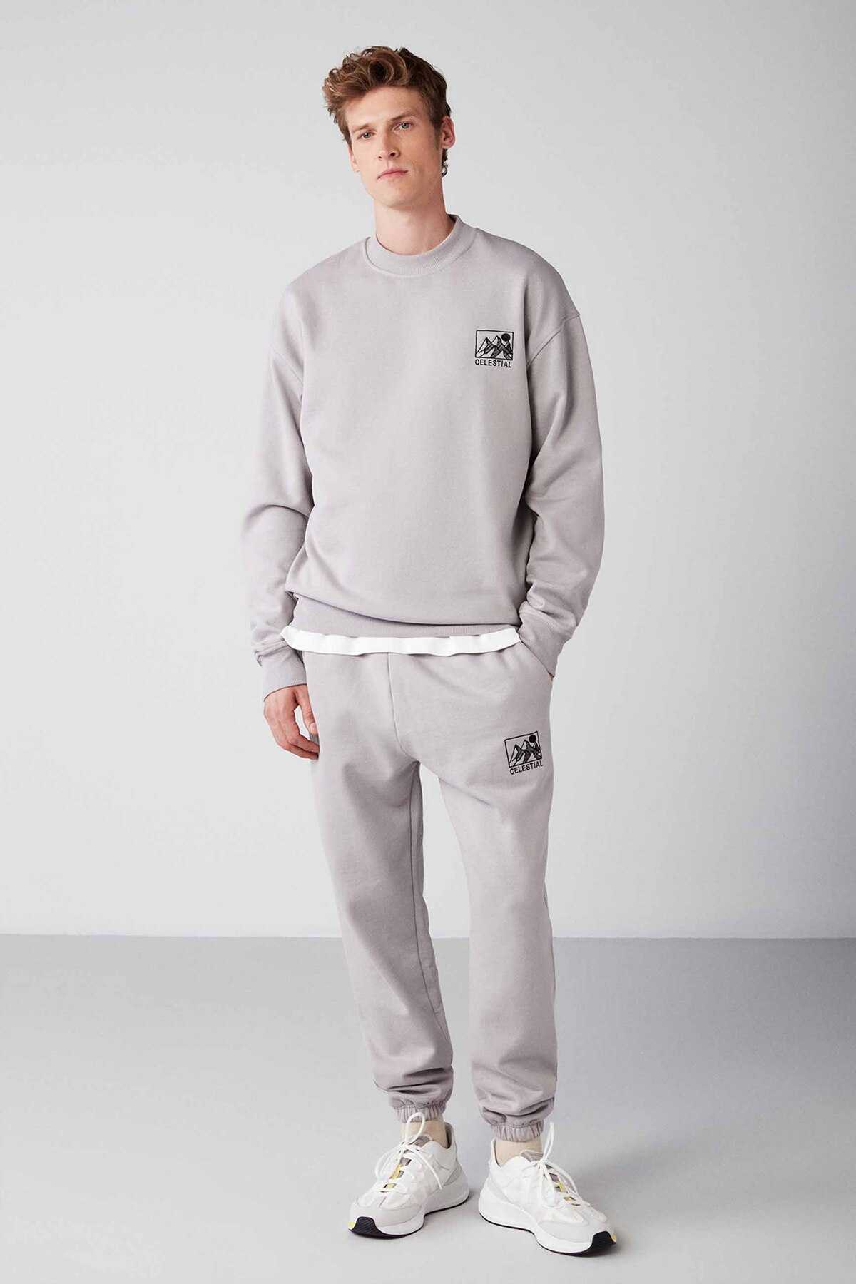 ست لباس ورزشی 2 بسته قهوه ای معمولی بنجی ریلکس