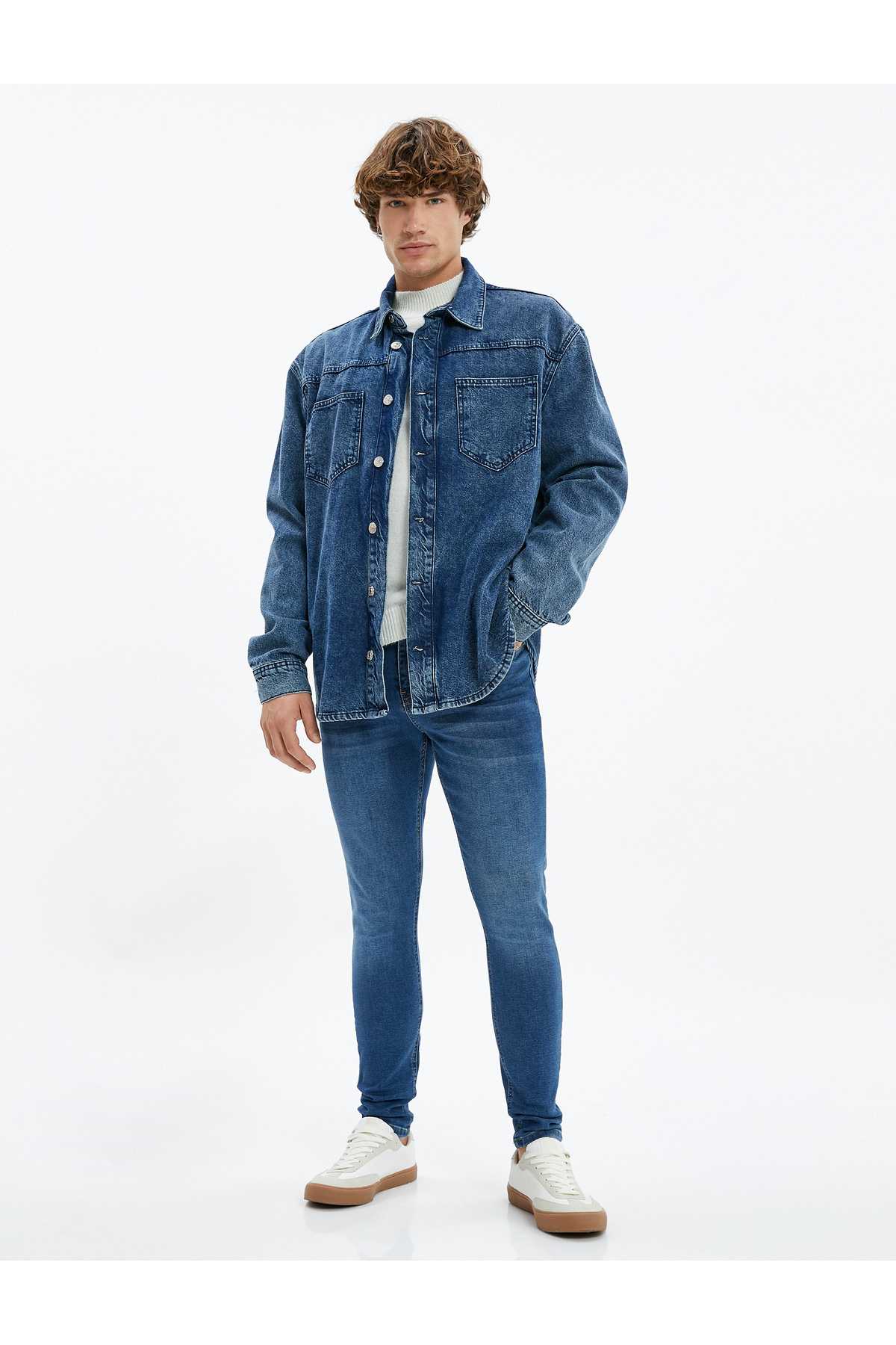 شلوار جین فوق العاده لاغر - جاستین ژان