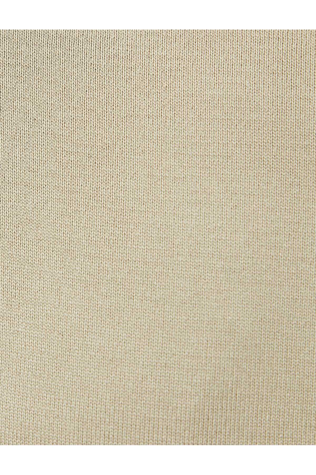 ژاکت نیمه یقه اسلیم لباس بافتنی آستین بلند