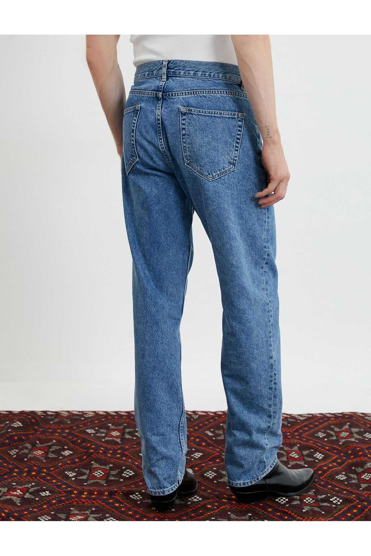 شلوار جین لوله ای صاف - مارک ژان