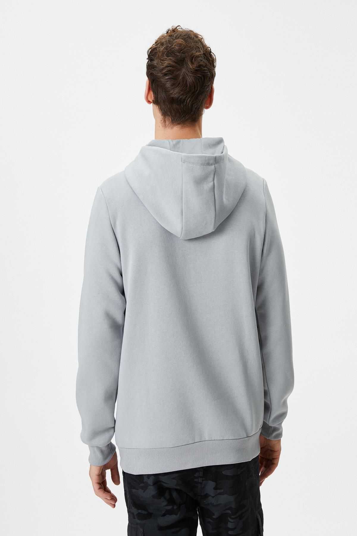 سویشرت کلاهدار جیبی کانگورو آستین بلند