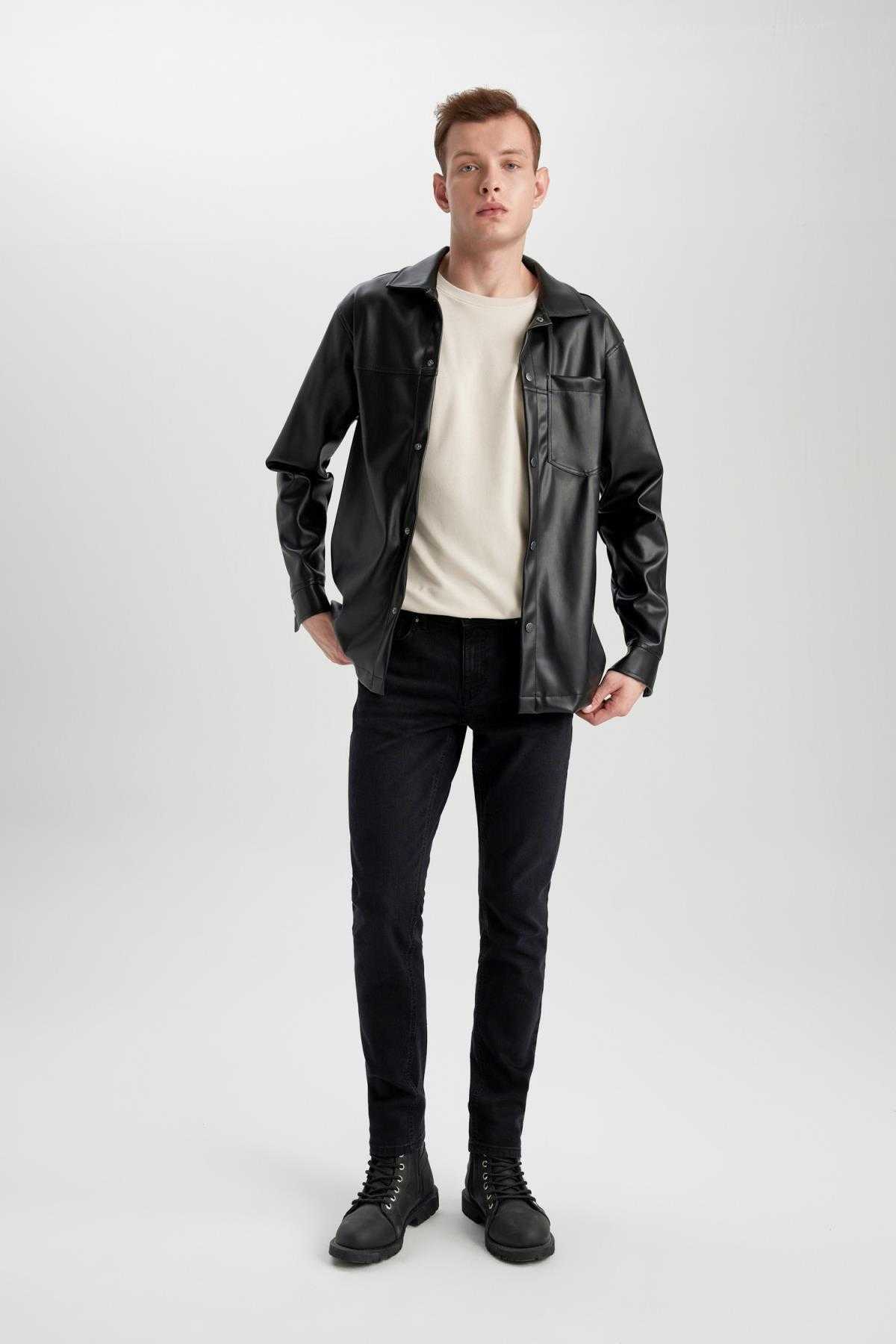 شلوار جین ساق باریک معمولی کارلو اسکینی فیت