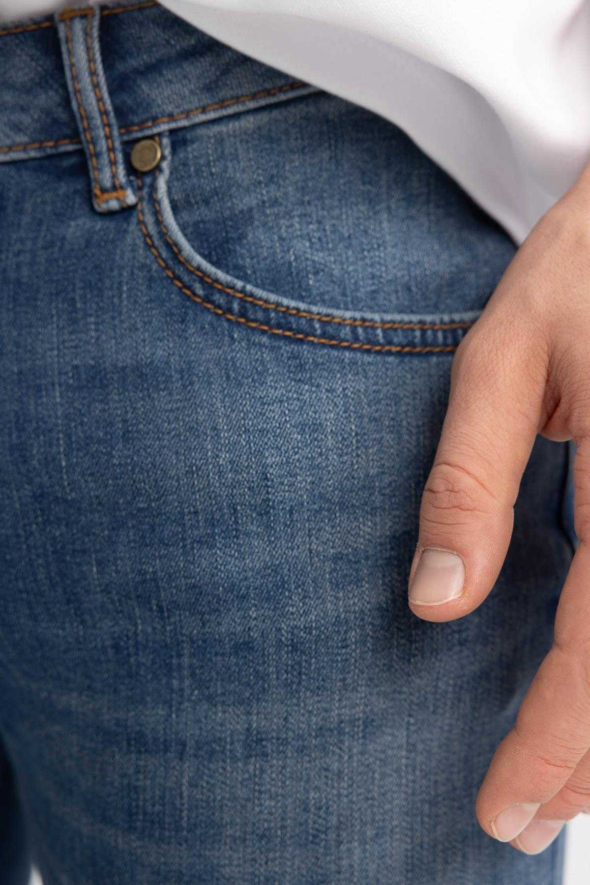 شلوار جین ساق باریک معمولی کارلو اسکینی فیت