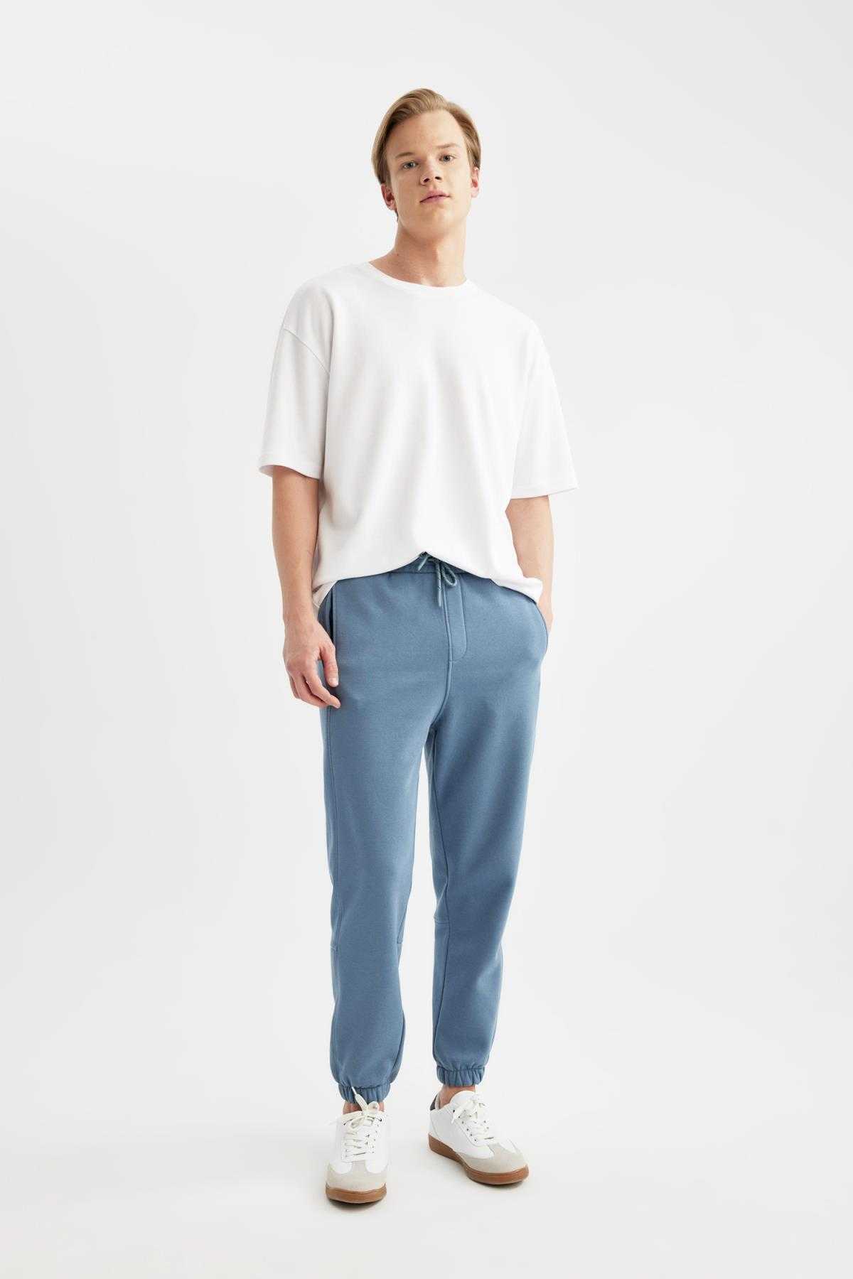 شلوار گرمکن جیبی منظم