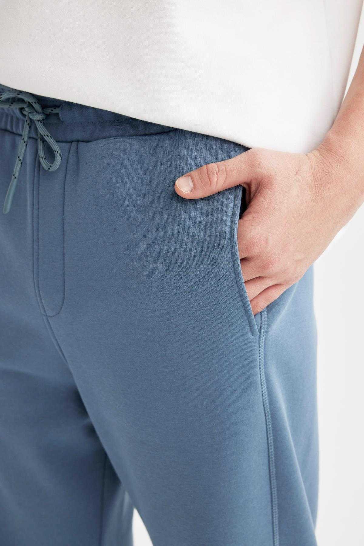 شلوار گرمکن جیبی منظم