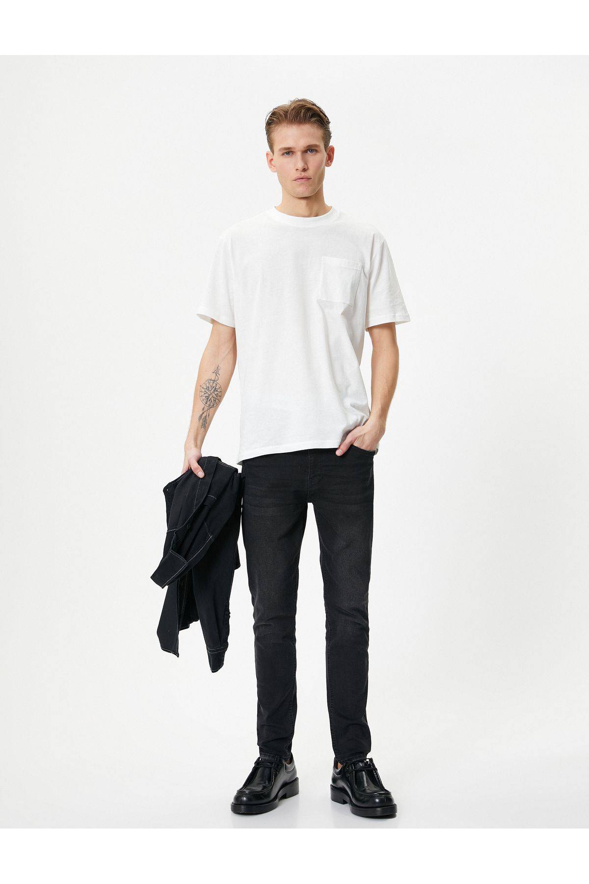 شلوار جین Skinny Fit - Michael Jean