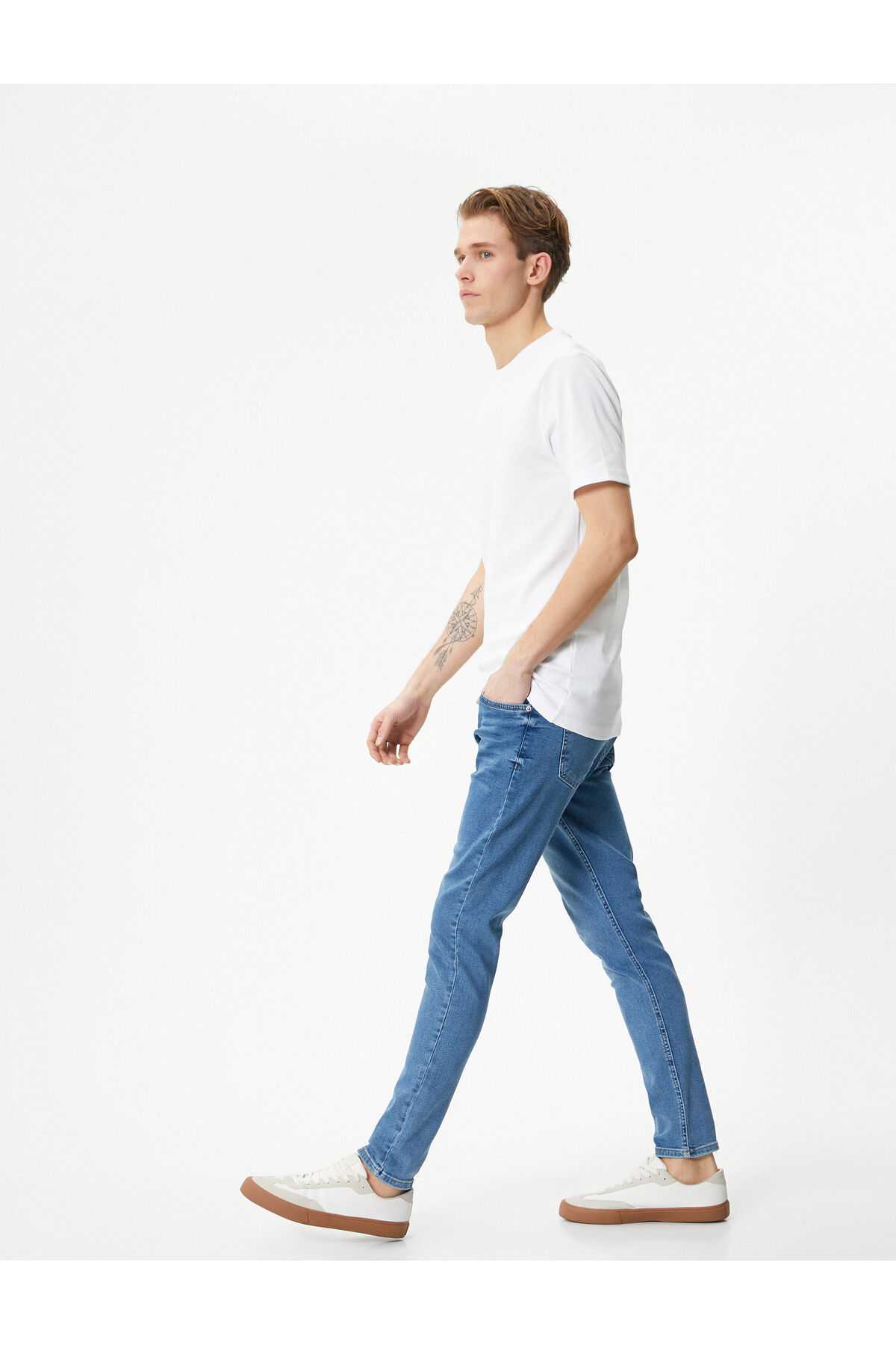 شلوار جین Skinny Fit - Michael Jean