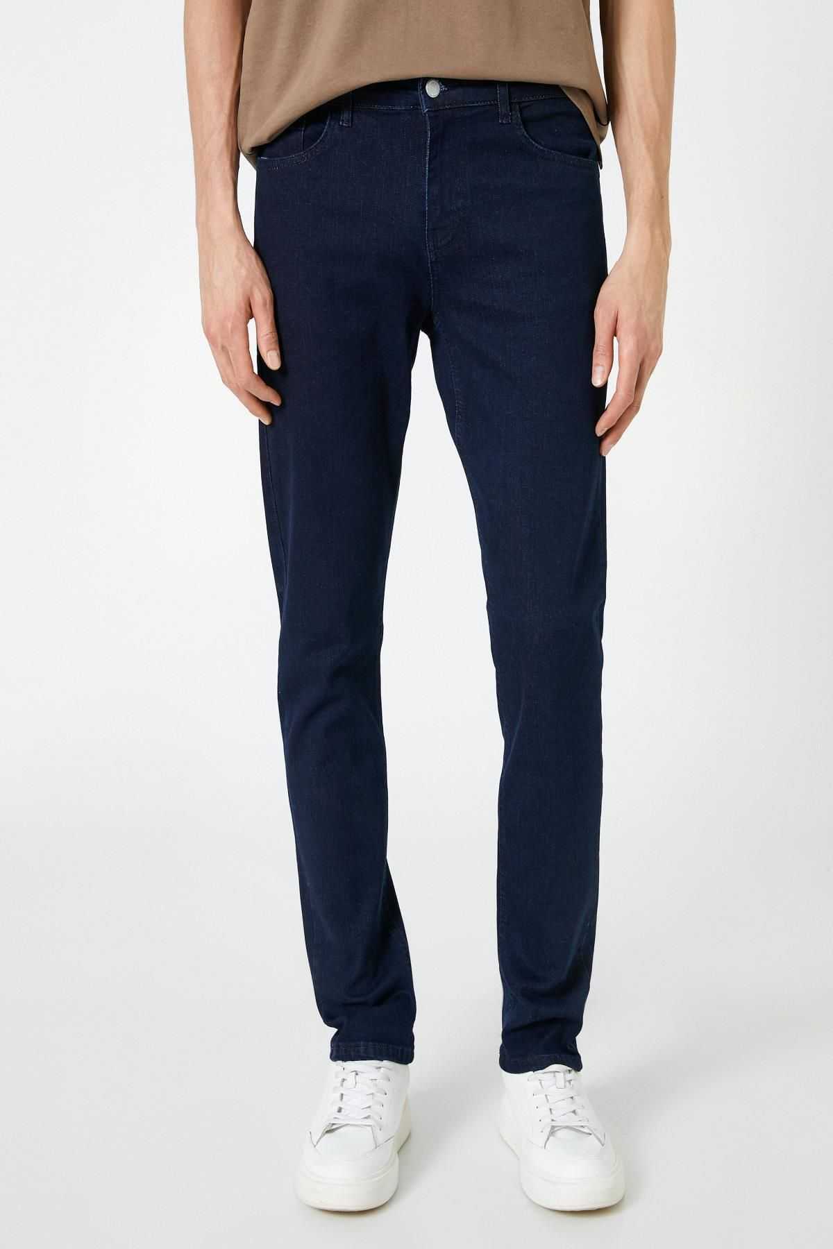 جین جین اسلیم فیت دکمه دار