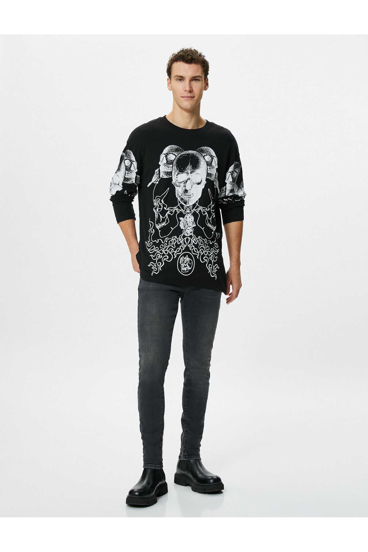 شلوار جین Skinny Fit - Michael Jean