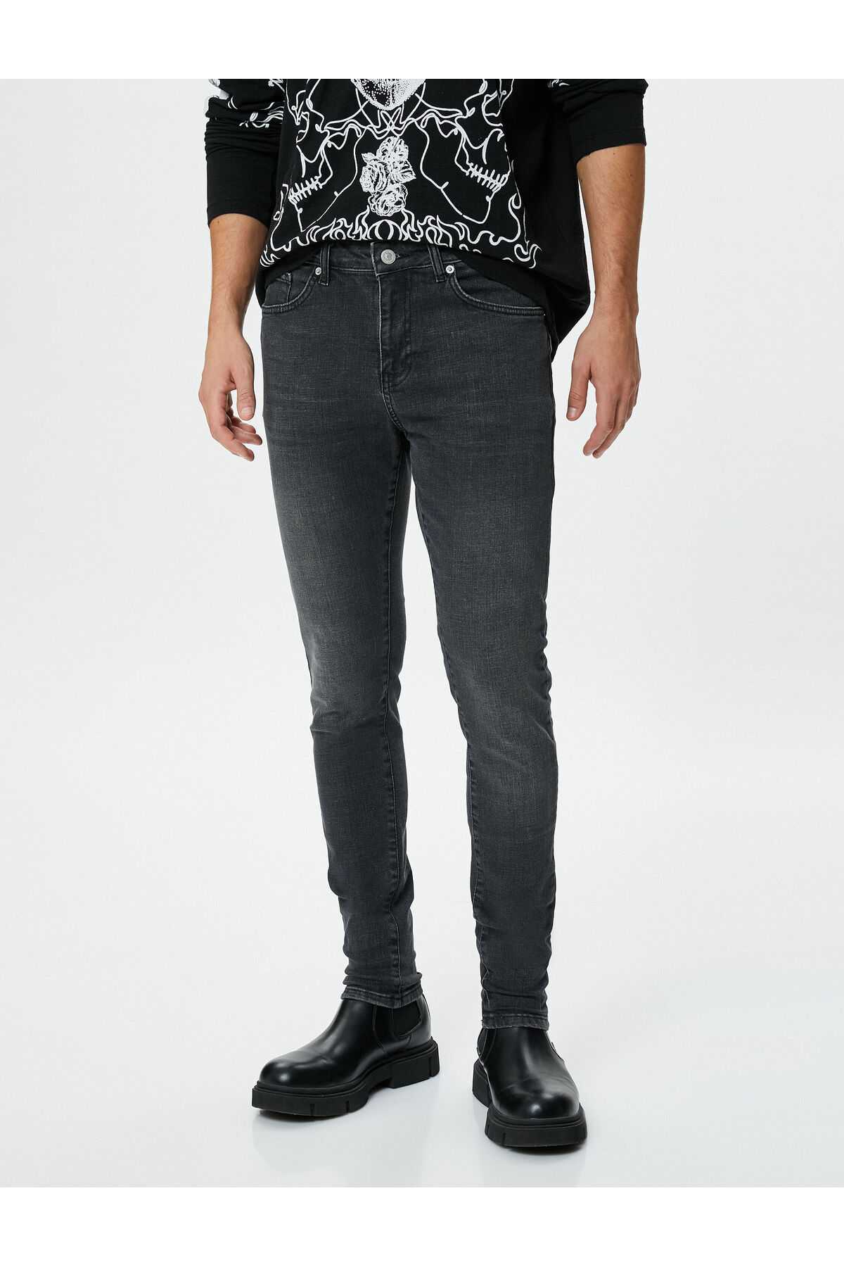 شلوار جین Skinny Fit - Michael Jean