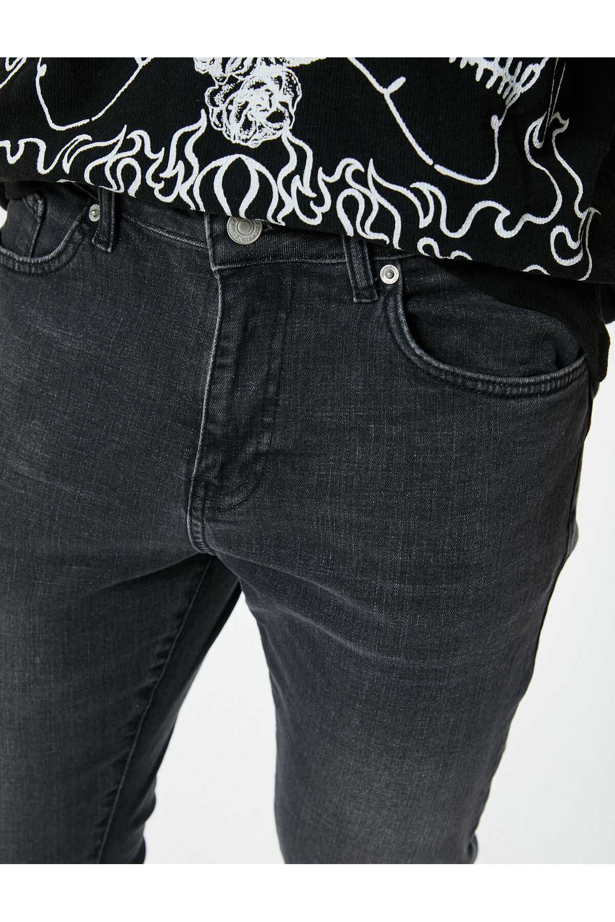 شلوار جین Skinny Fit - Michael Jean