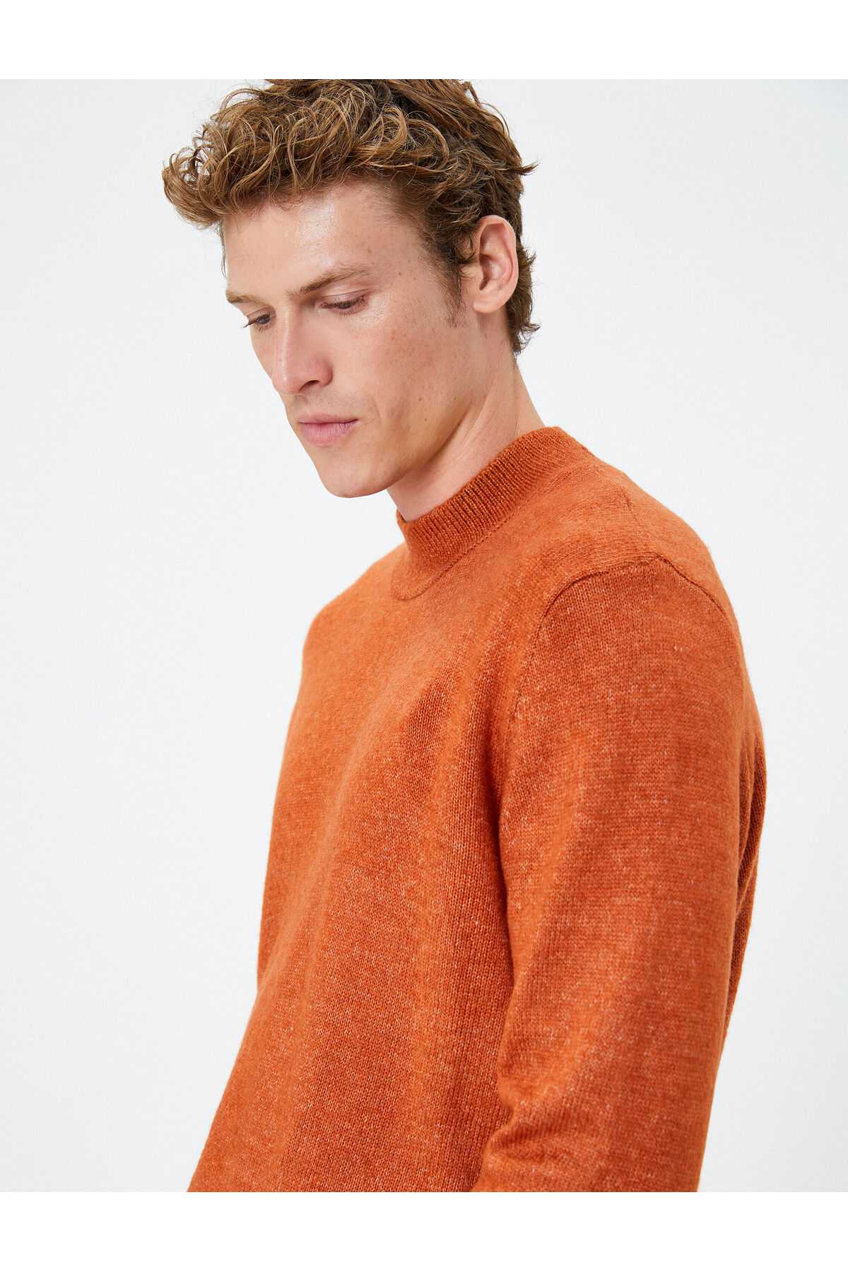 ژاکت بافتنی پایه نیم یقه یقه اسلیم