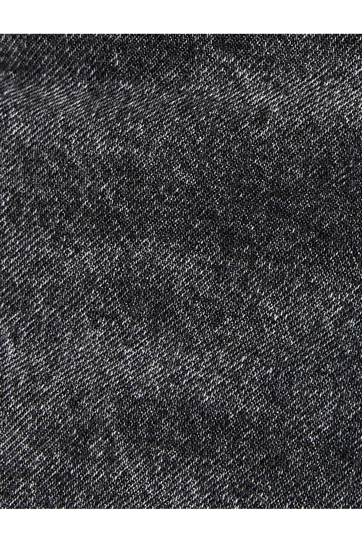 جیب های شلوار جین گشاد کمر استاندارد پنبه ای - Steve Jean