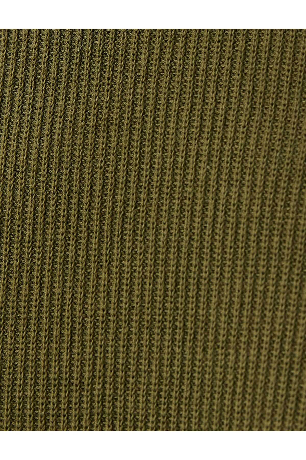 پارچه بافتنی یقه خدمه پایه ژاکت نخی