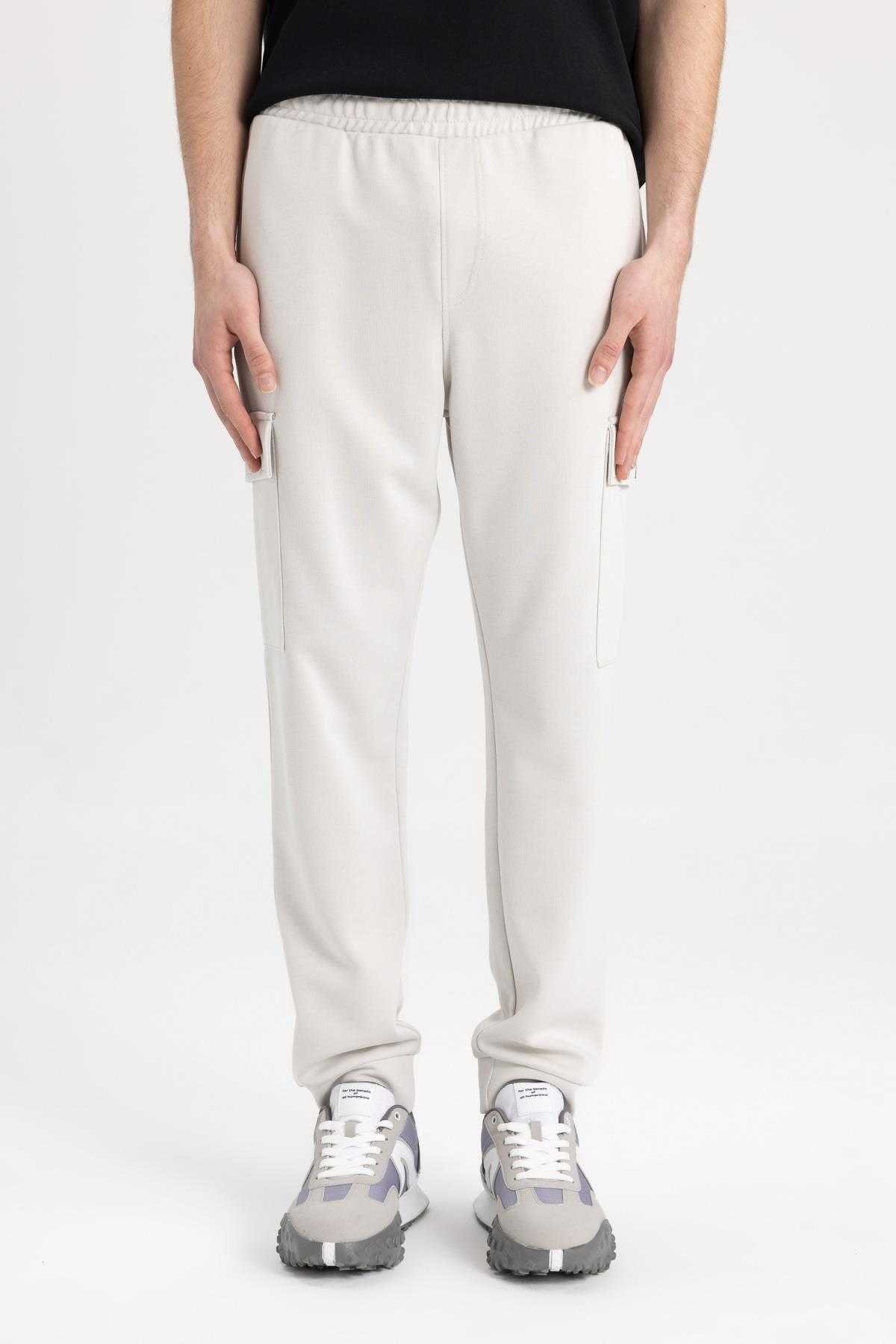 شلوار گرمکن جیبی کارگو با تناسب معمولی A6209ax24sp