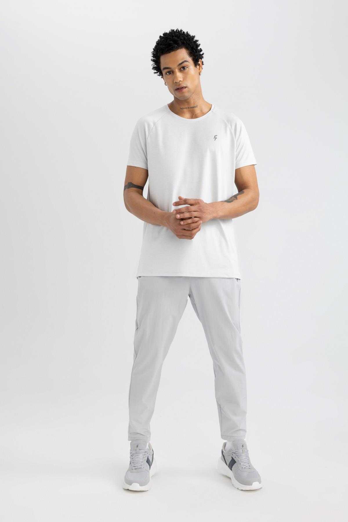 DeFactoFit Slim Fit دو جیب استاندارد ساق بافته جوگر