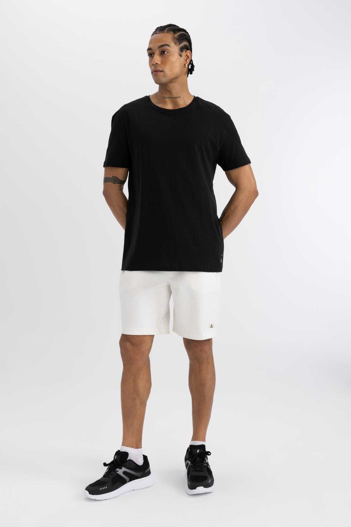 شورت پارچه ای غواصی پا کوتاه DeFactoFit