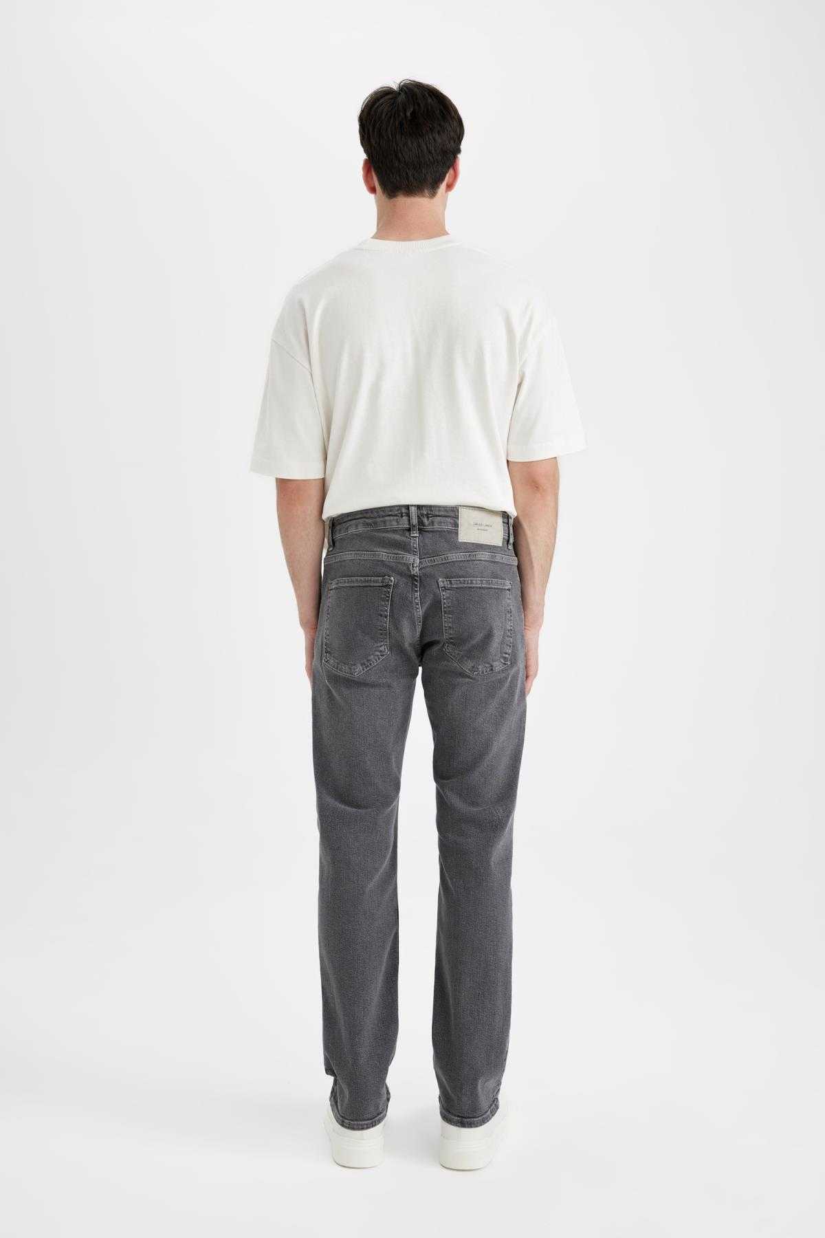 شلوار جین مدل Regular Fit Normal Ford Pipe Leg Jean