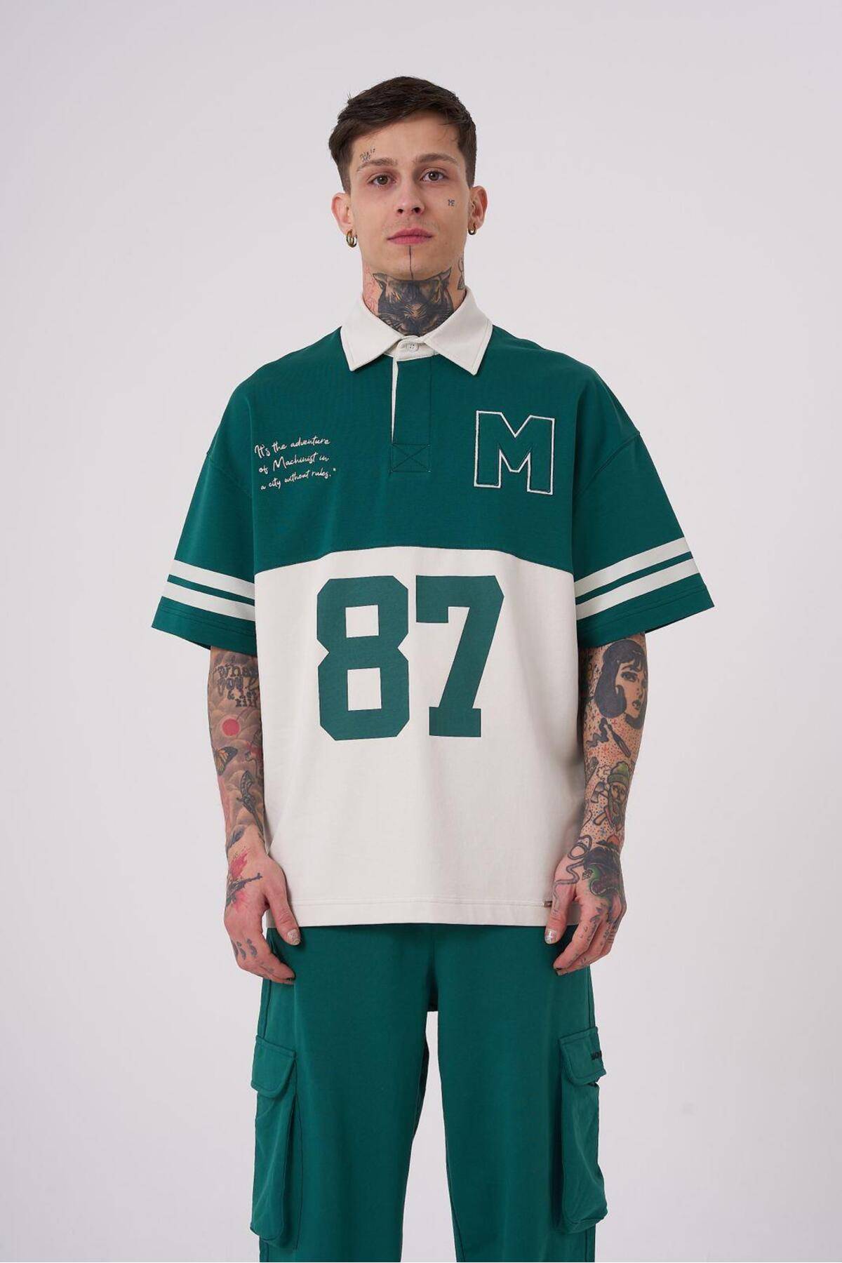 تیشرت مردانه یقه قهوه ای یقه پولو 87 تکه