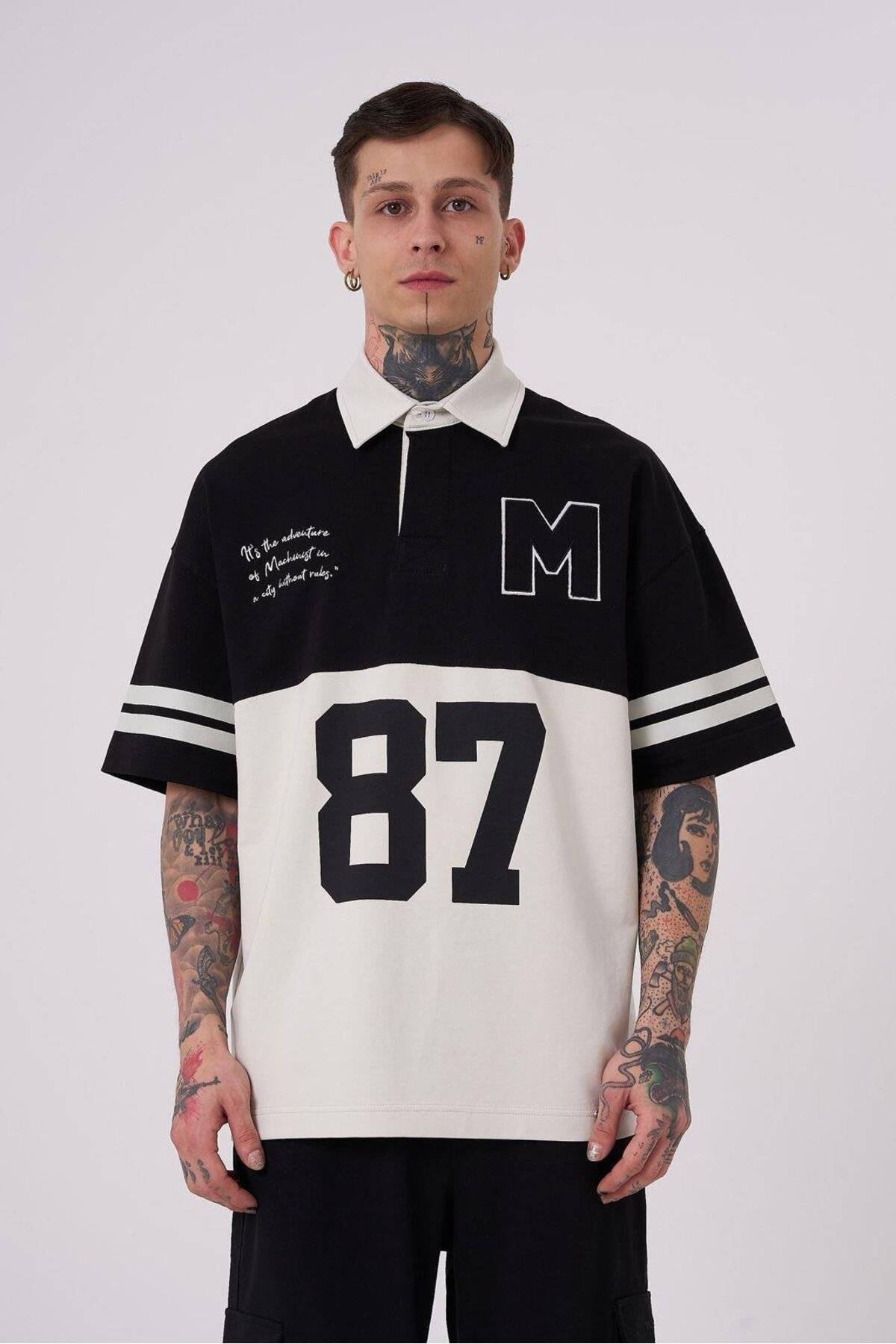 تیشرت مردانه یقه قهوه ای یقه پولو 87 تکه