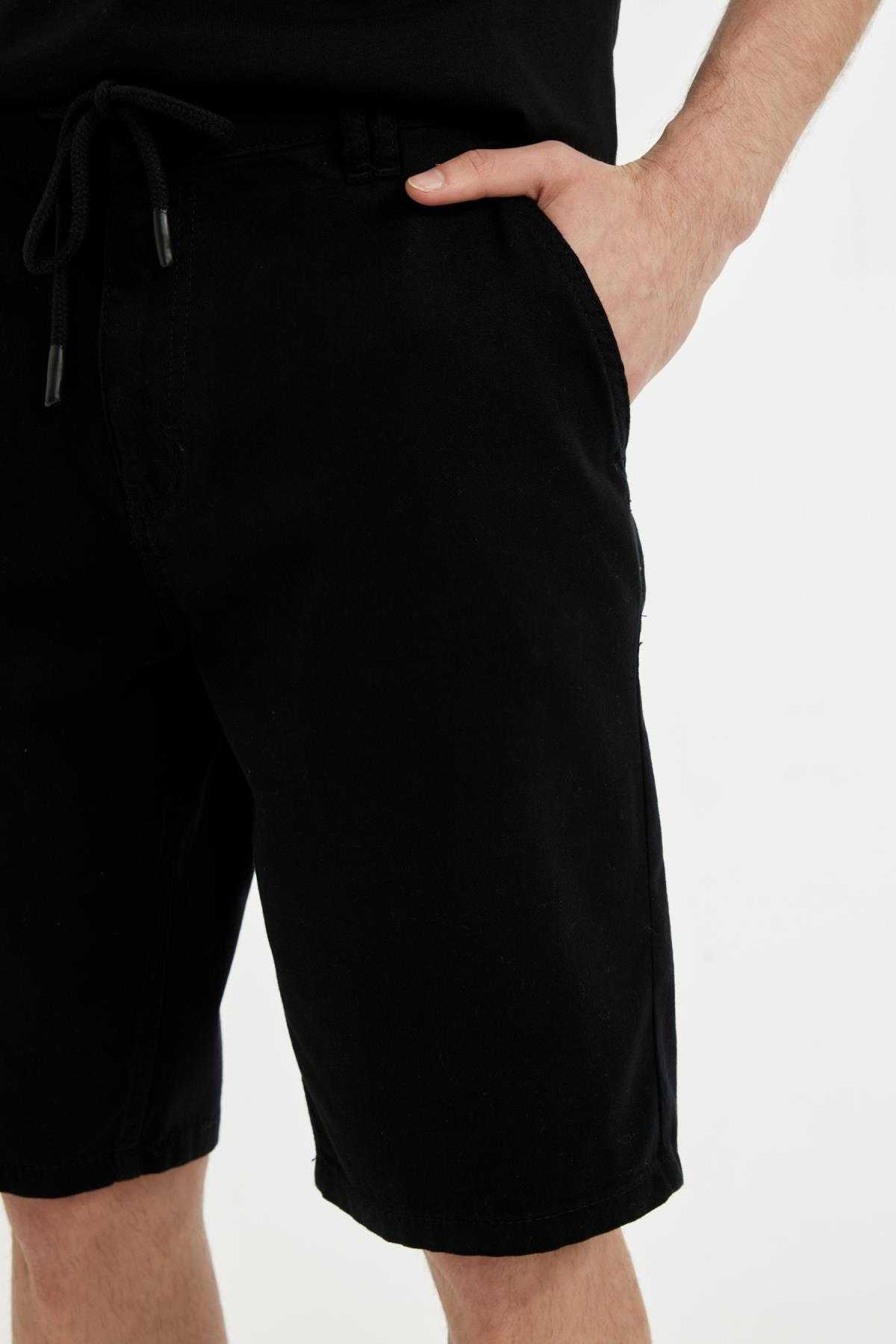 گاباردین برمودای پای راست منظم فیت