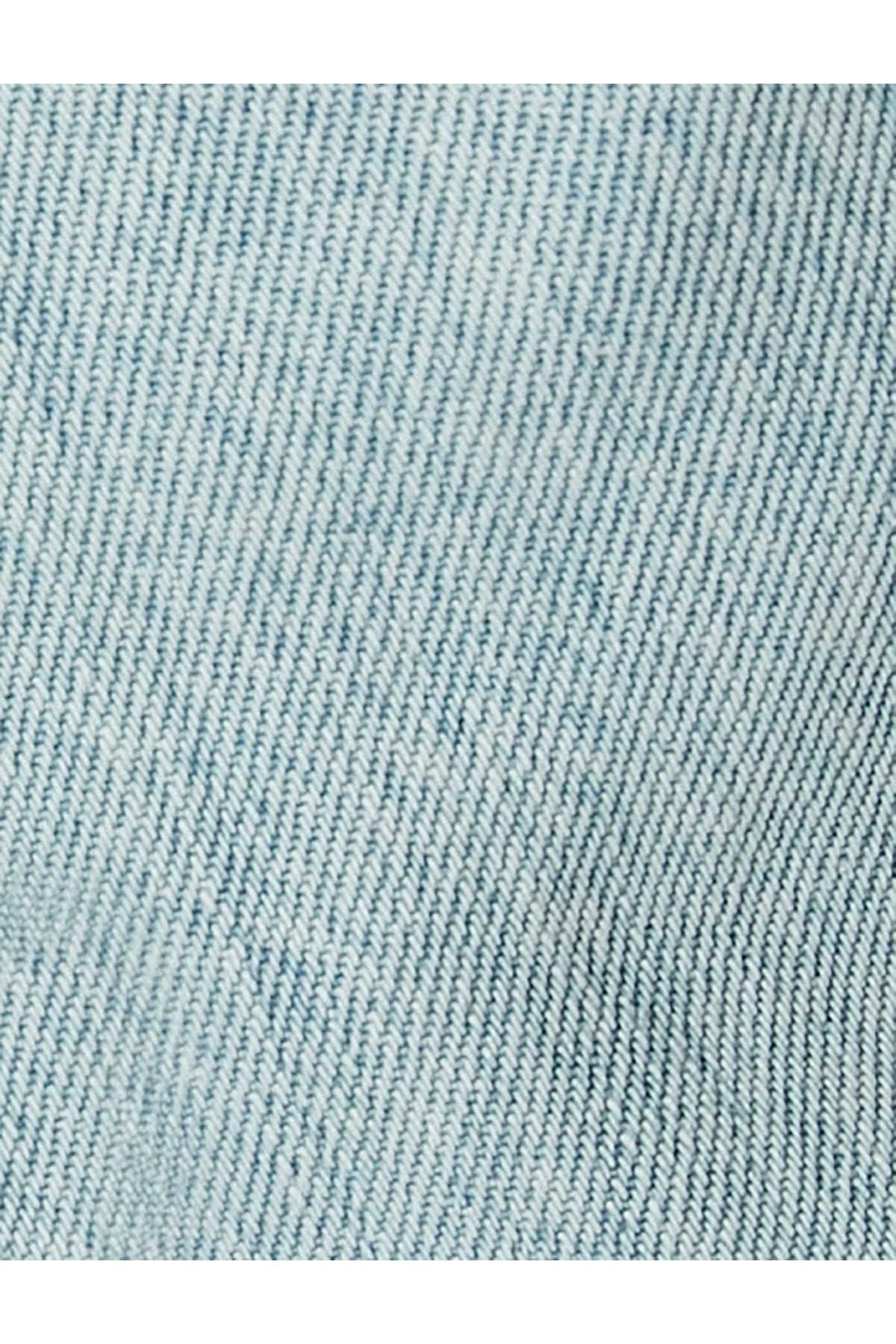 شلوار جین باربری جیب بزرگ