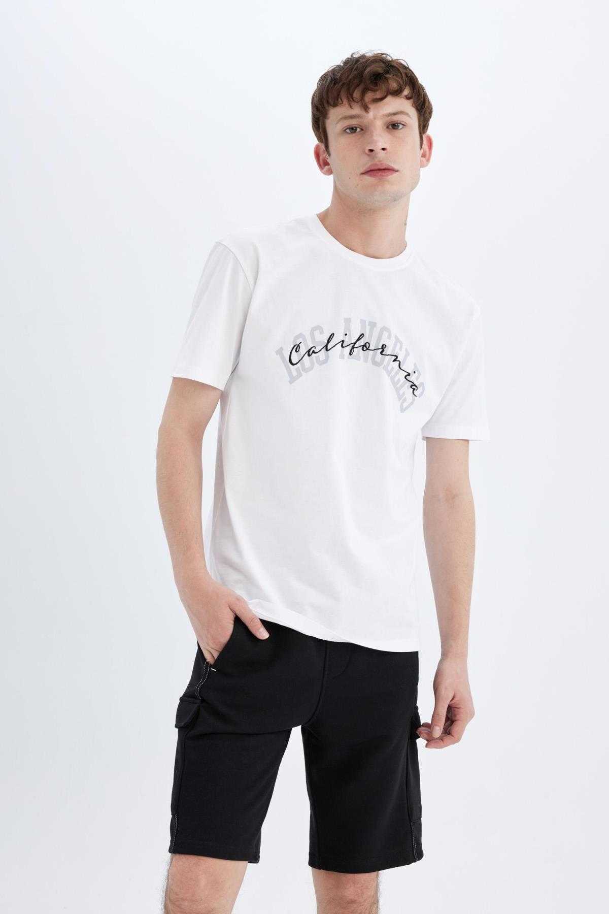 شلوارک ساق پای راست با تناسب منظم