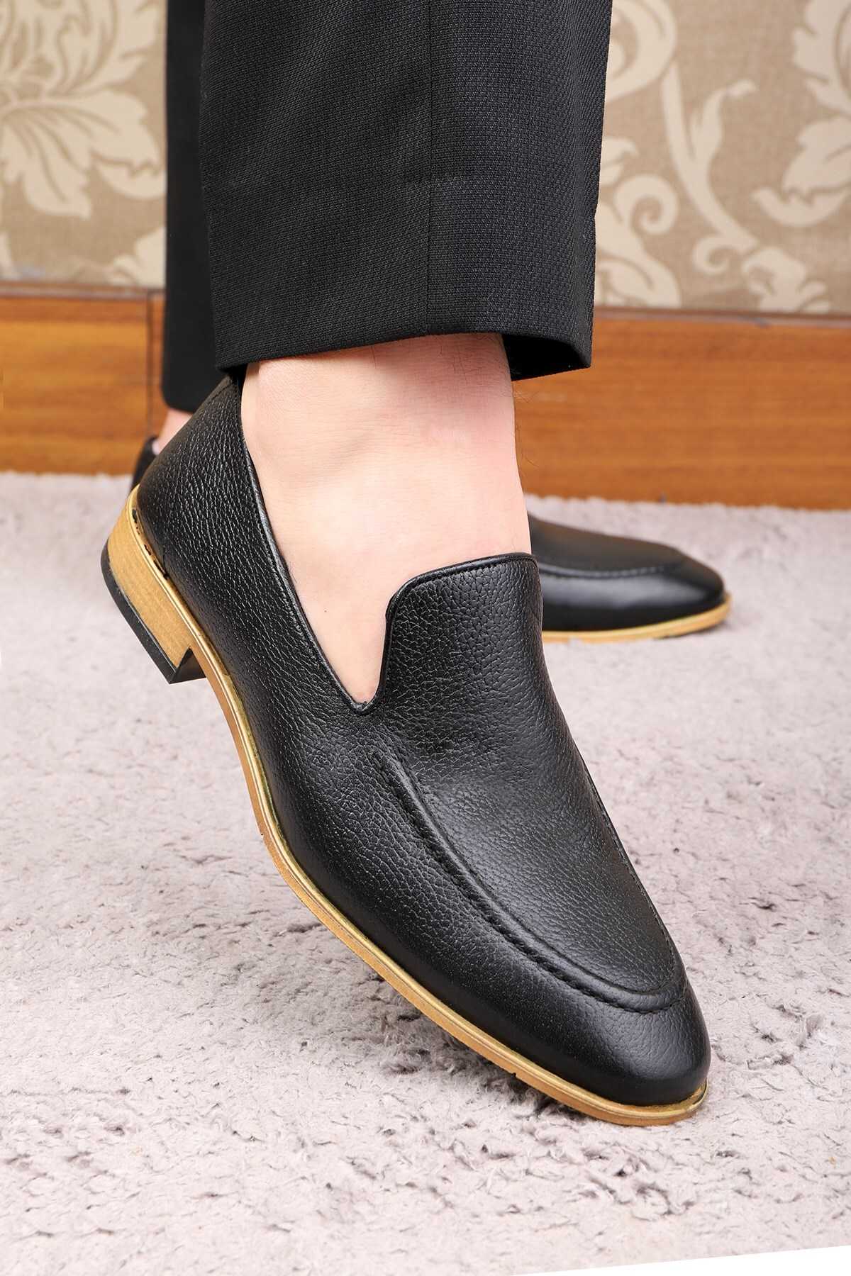 کفش کلاسیک مردانه چرم اصل فلاویا، کفش کلاسیک لوفر